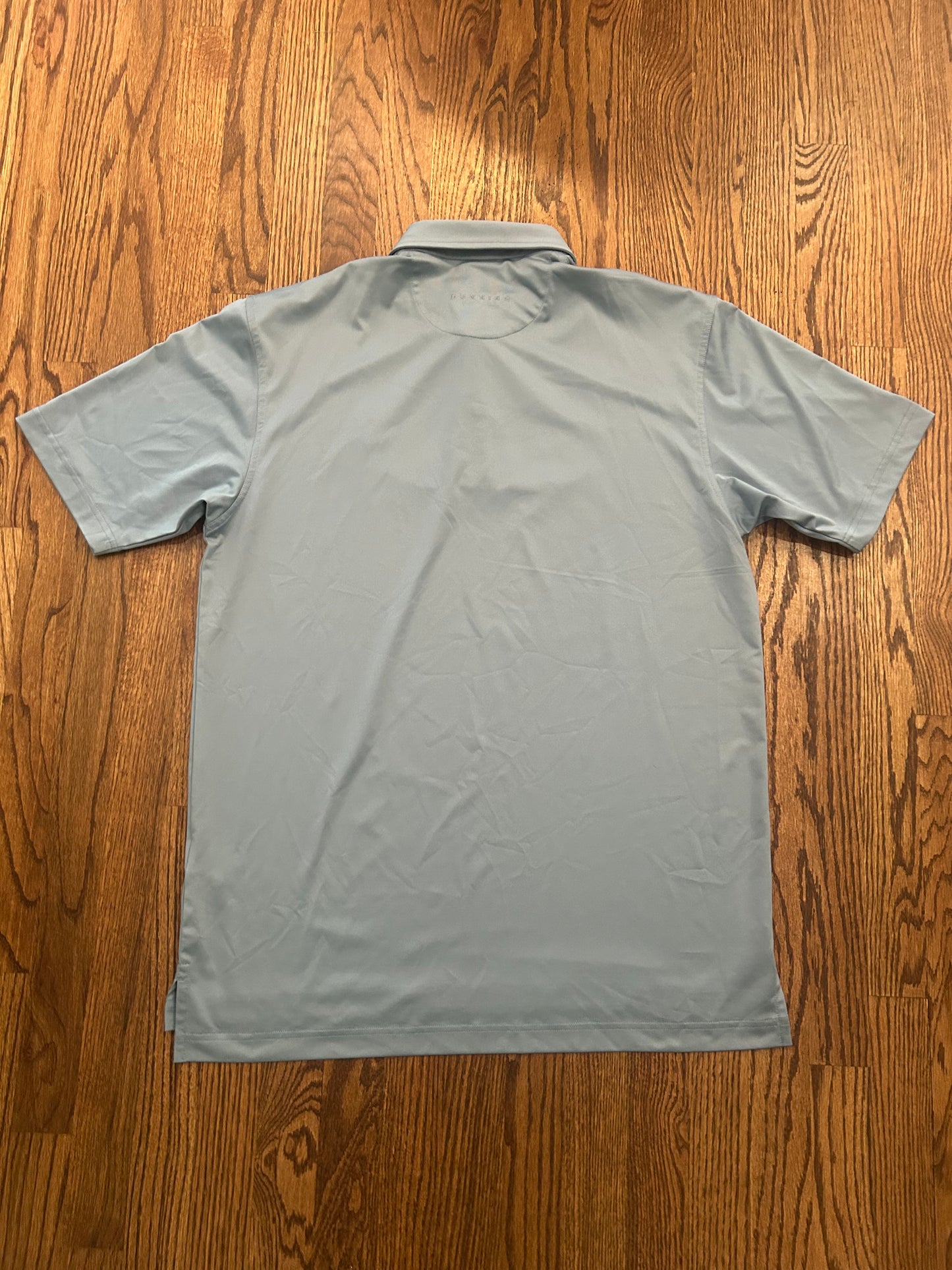 Men’s Large Dunning Harbour Town Light Blue Performance Golf Polo