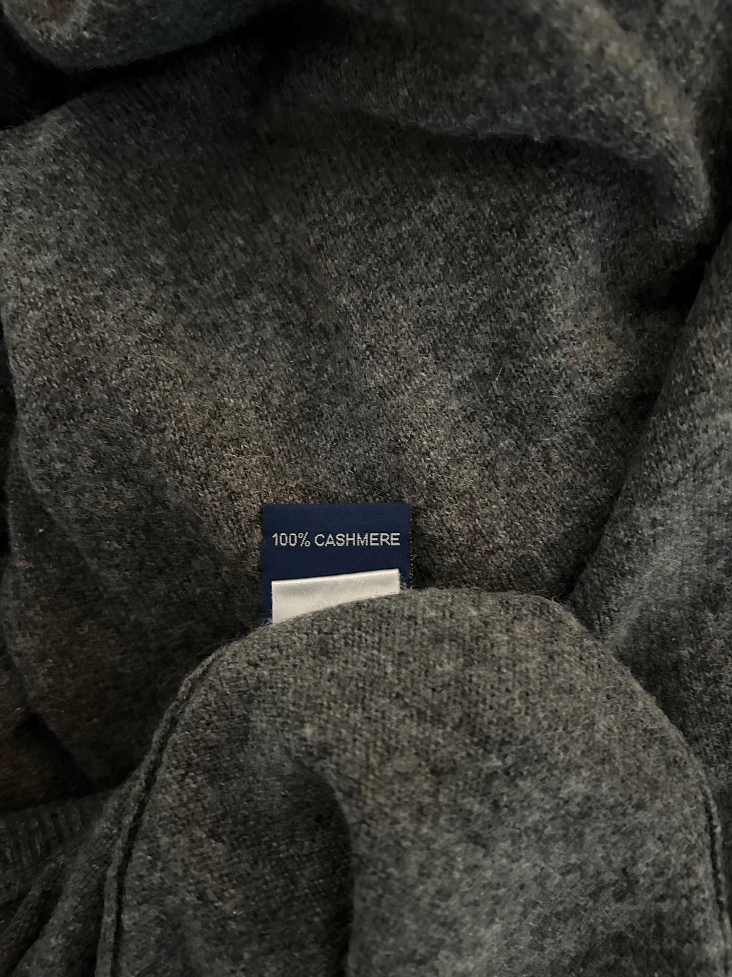 Men’s XL Masters Clubhouse Collection 100% Cashmere Quarter Zip Sweater
