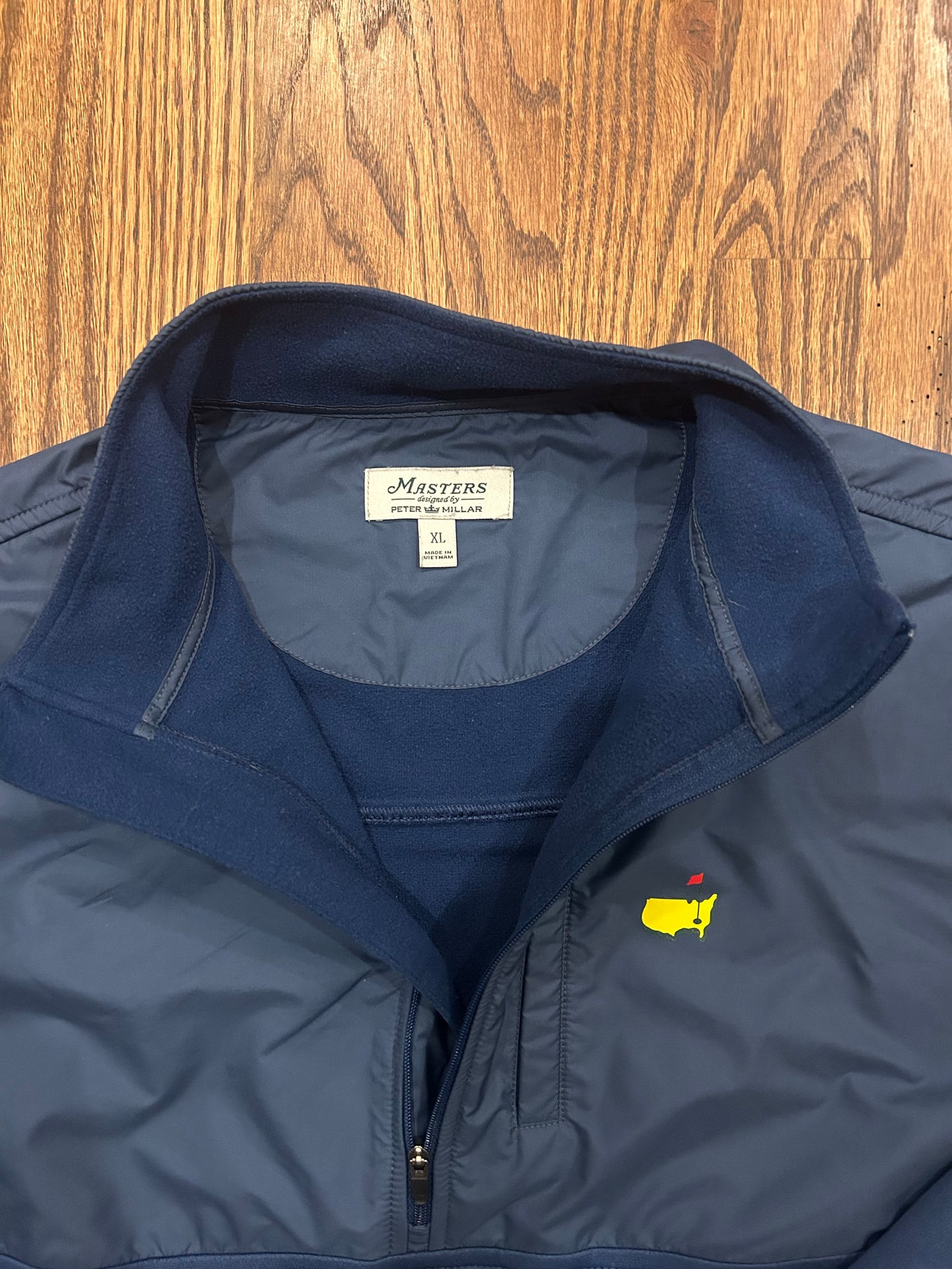Mens XL Masters Peter Millar Quarter Zip Fleece