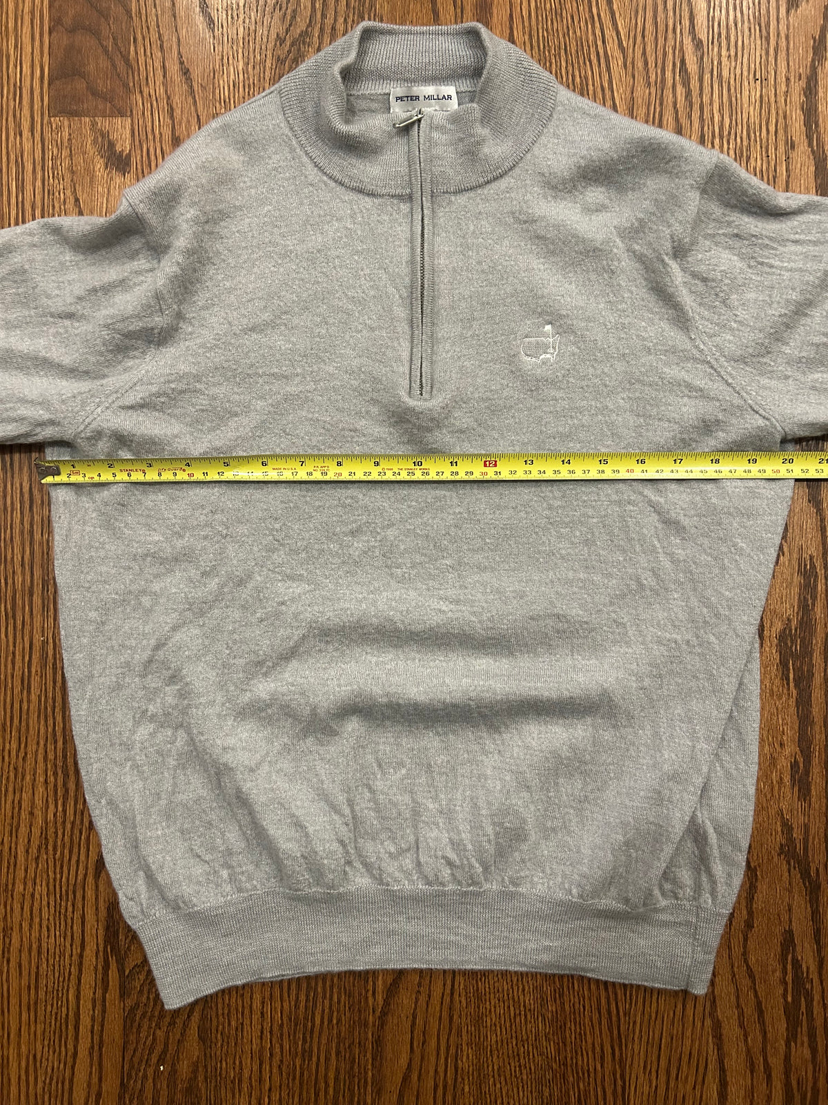 Women’s Large Masters Peter Millar Wool Quarter Zip Berckmans Augusta Members
