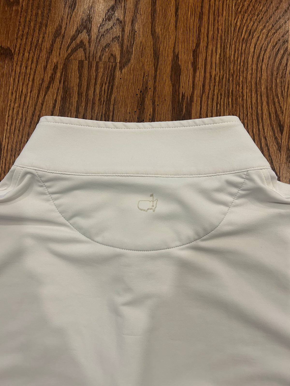 Men’s 2XL Masters Peter Millar White Golf Quarter Zip Augusta National
