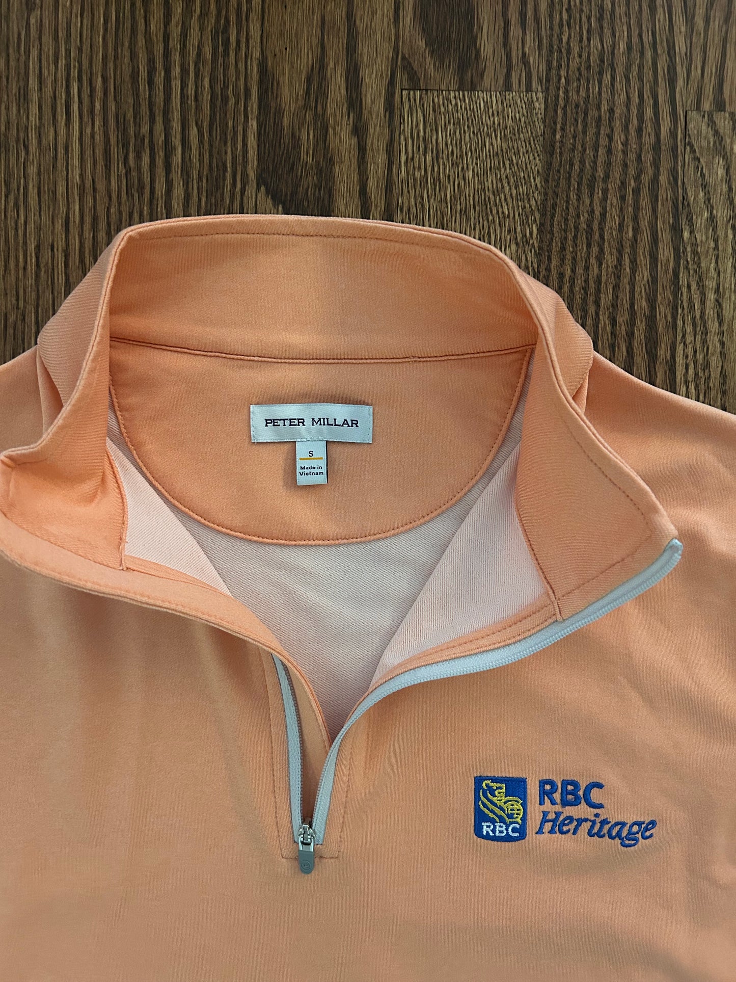 Men’s Small Peter Millar RBC Heritage Hilton Head Golf Performance Quarter Zip