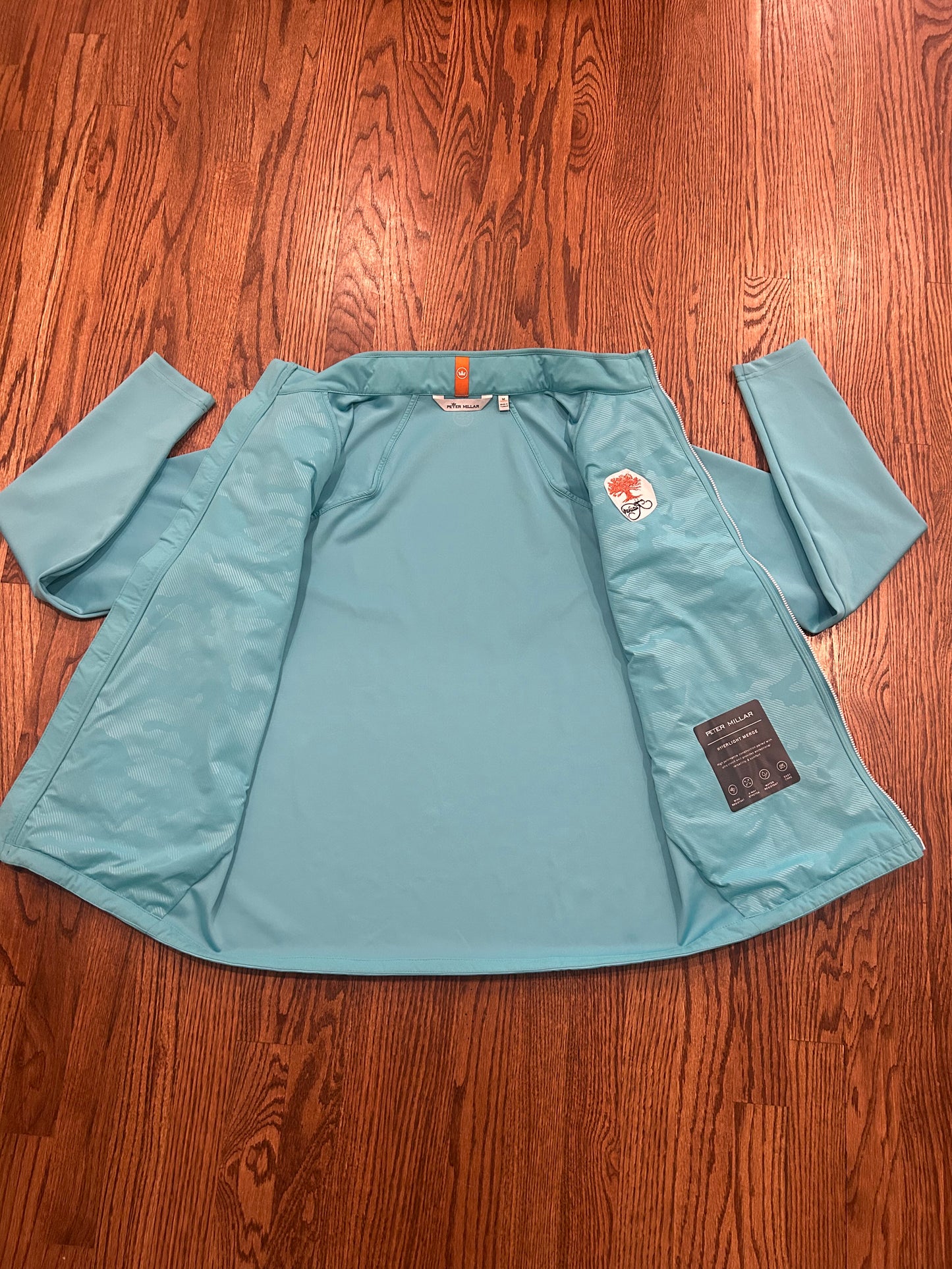 Men’s Medium Peter Millar Kiawah Hyperlight Merge Full Zip