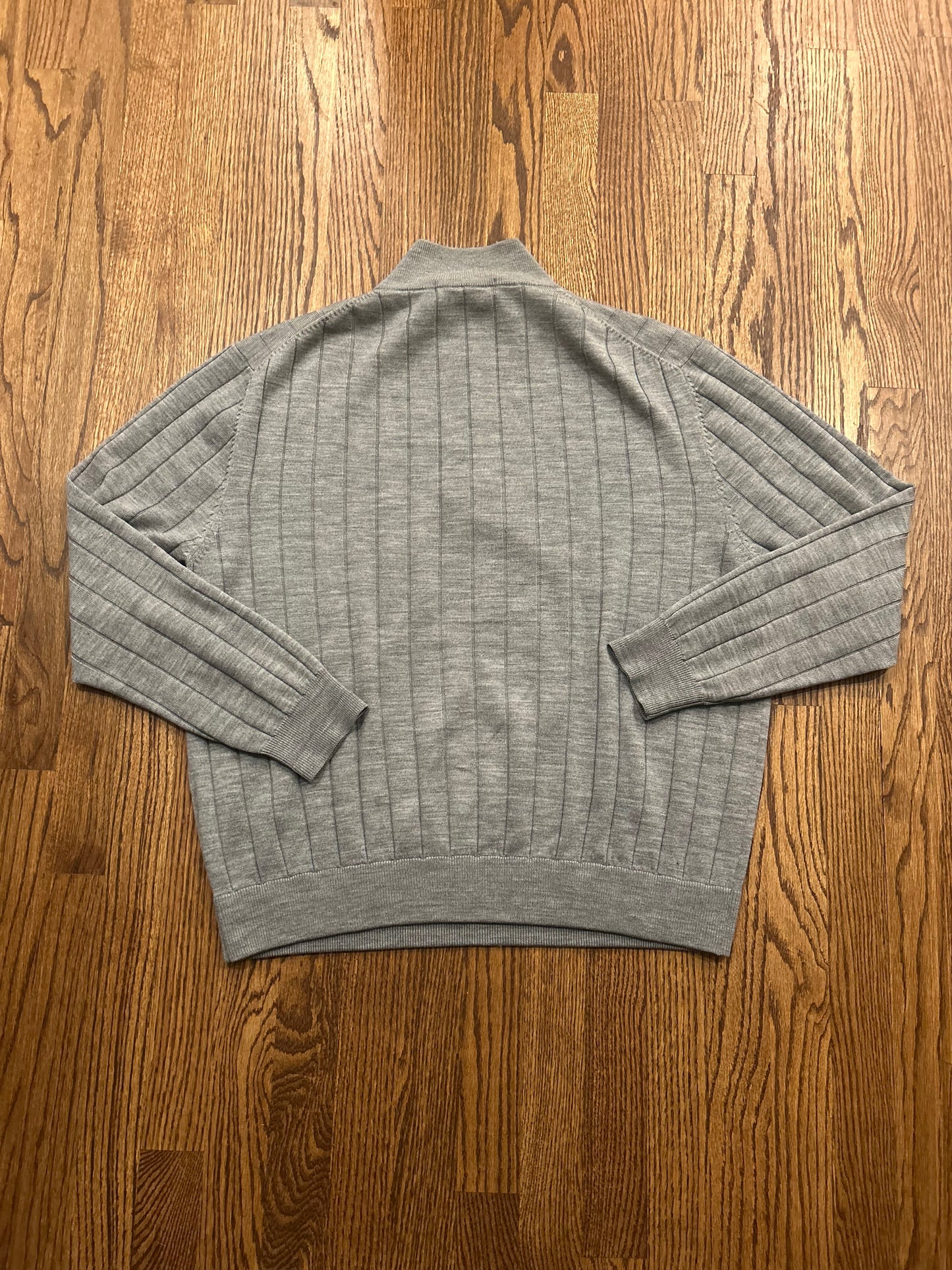 Men’s Medium Masters Collection Wool Quarter Zip Sweater