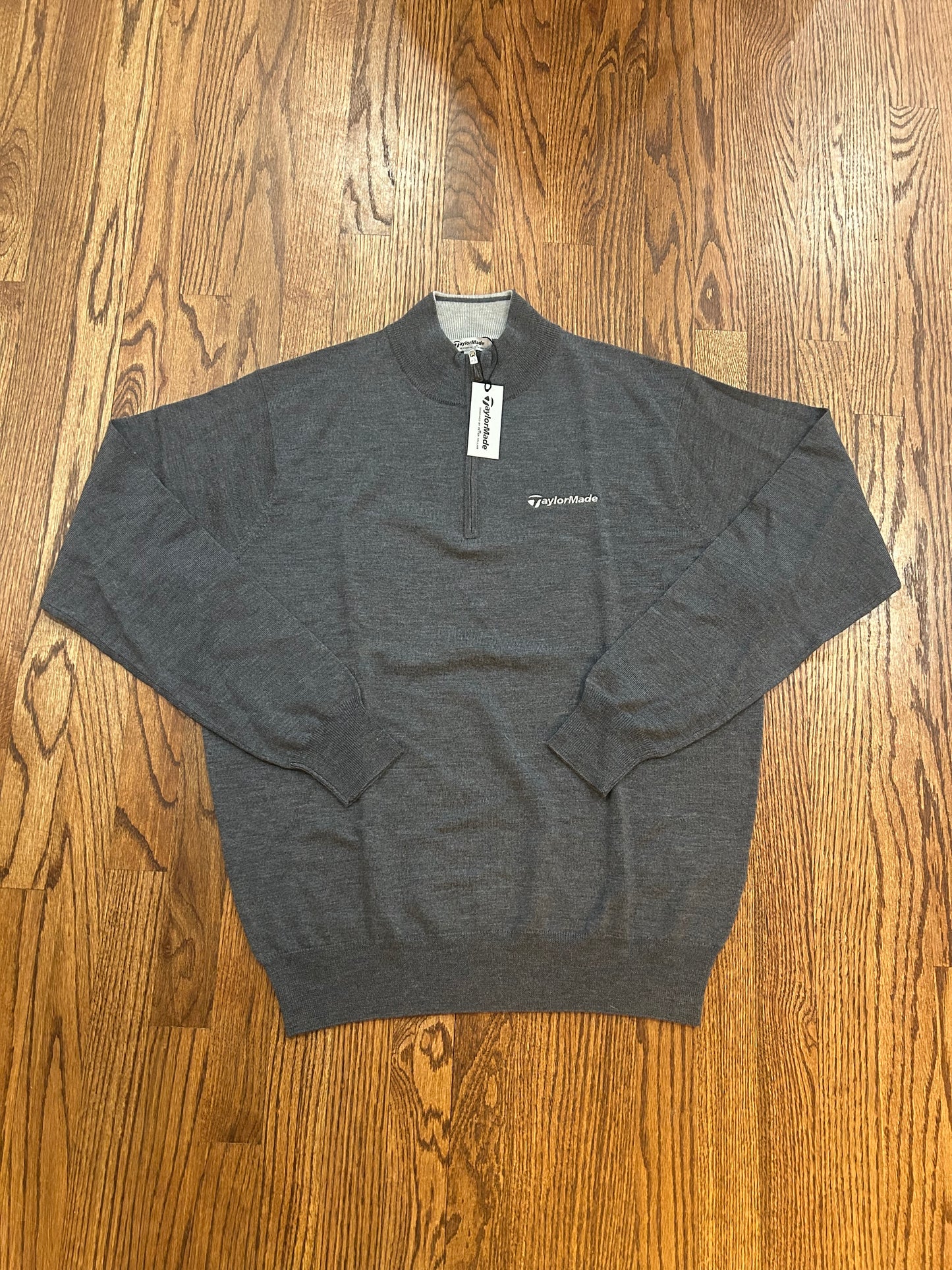 Men’s Large Peter Millar TaylorMade Quarter Zip Sweater