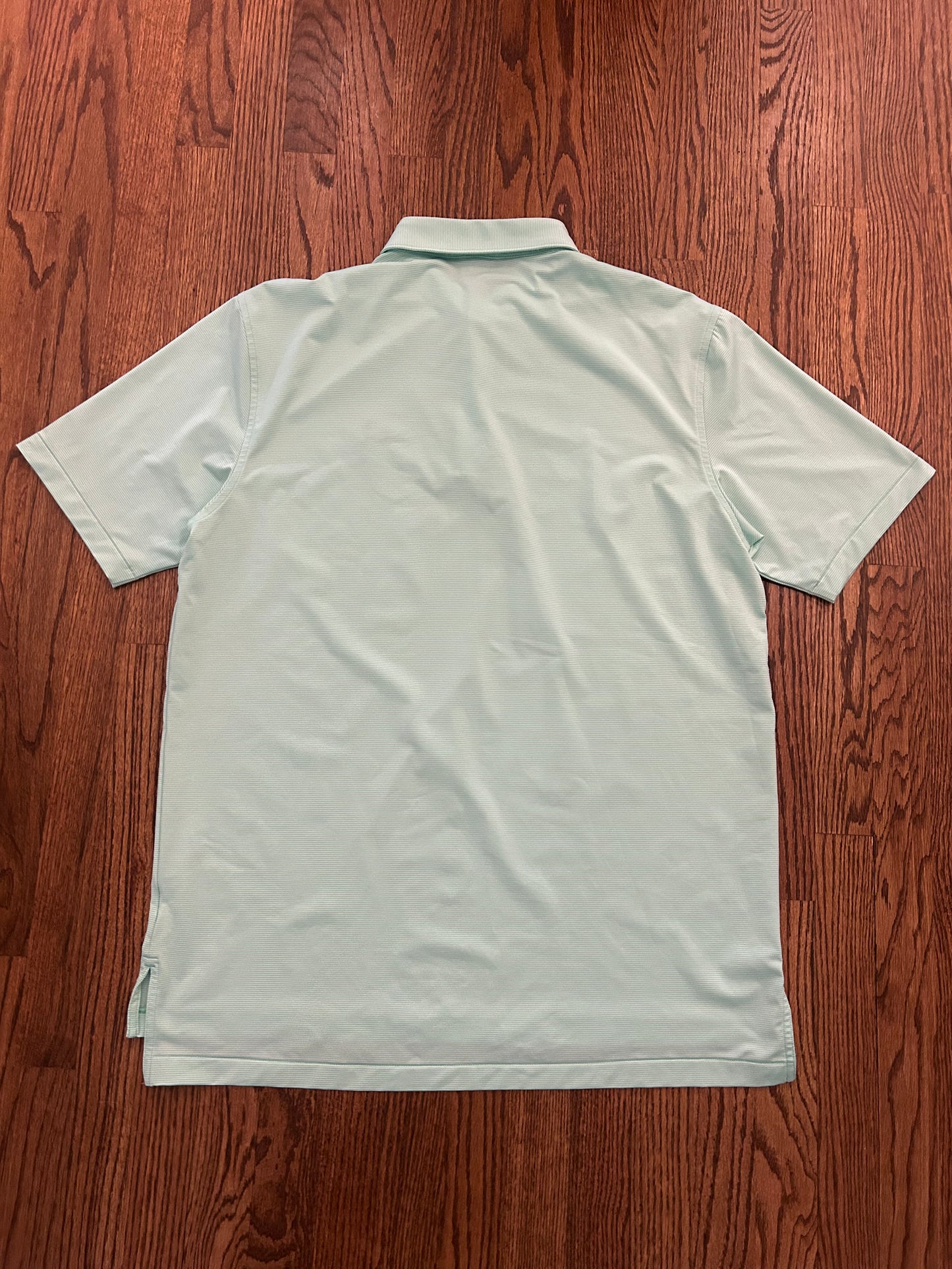 Men’s Large Masters Peter Millar Green Performance Golf Polo