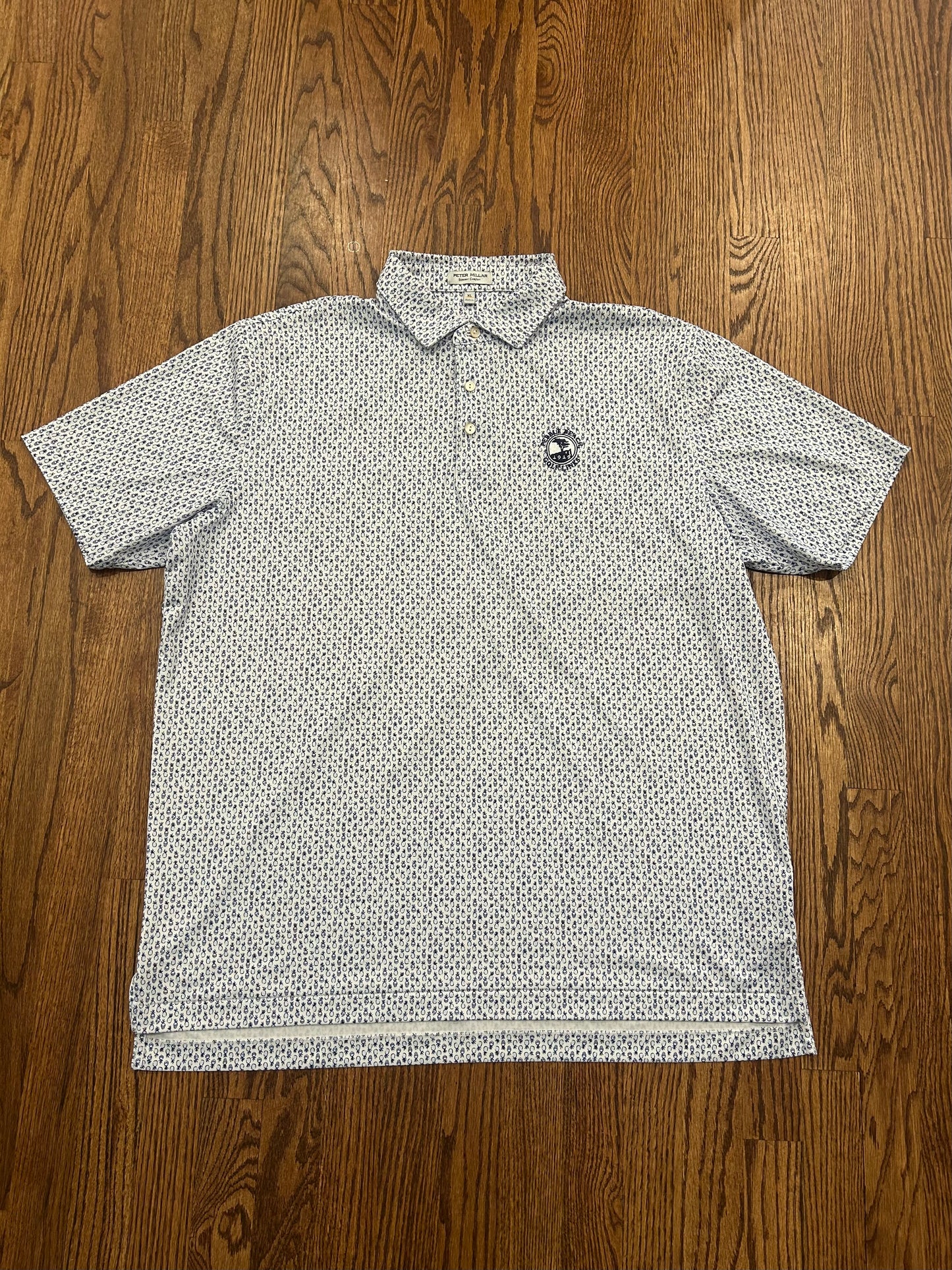 Men’s XL Peter Millar Pebble Beach Skulls & Pineapples Polo
