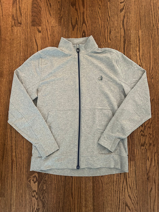Men’s Large Masters B. Draddy Gray Full Zip Jacket Augusta National Golf