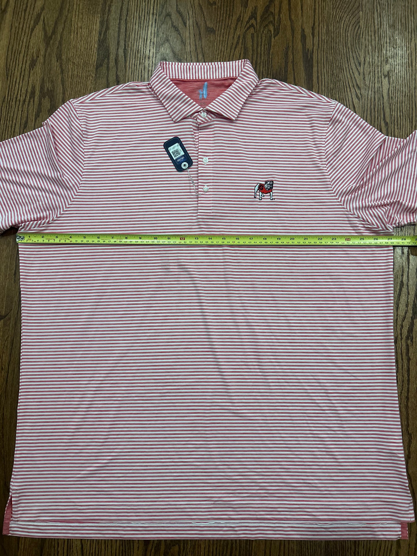 Men’s 2XL Johnnie-O Georgia Bulldogs Polo