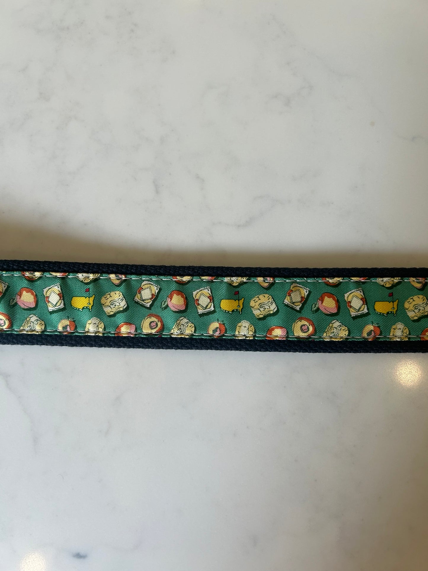 Men’s Size 42 Vineyard Vines Masters Concessions Graphic Print Belt