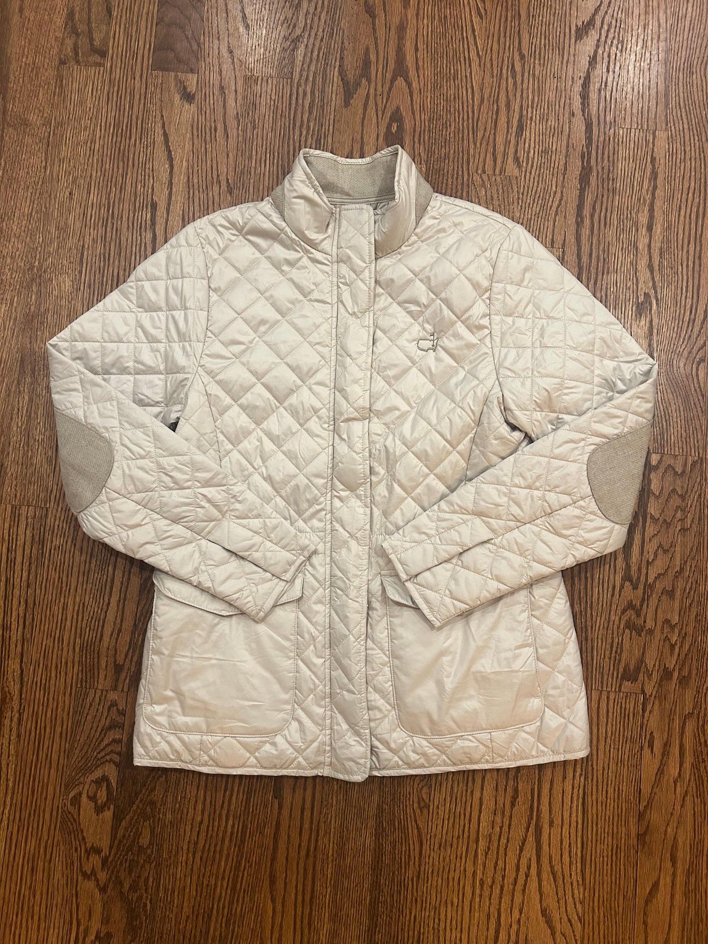 Women’s Small Masters Peter Millar Quilted Puffer Full Zip Jacket