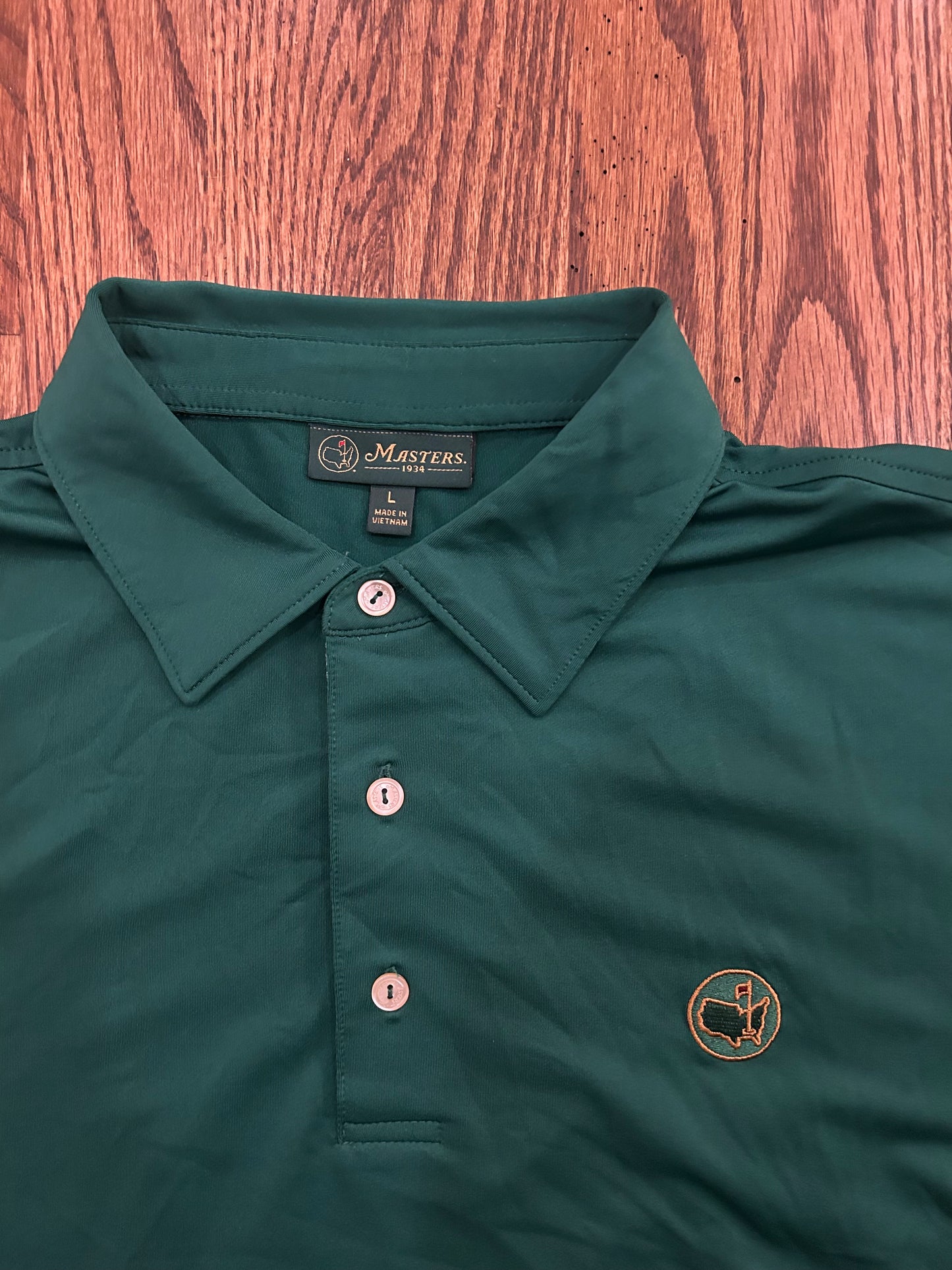 Men’s Large Green Berckmans Place Masters Polo