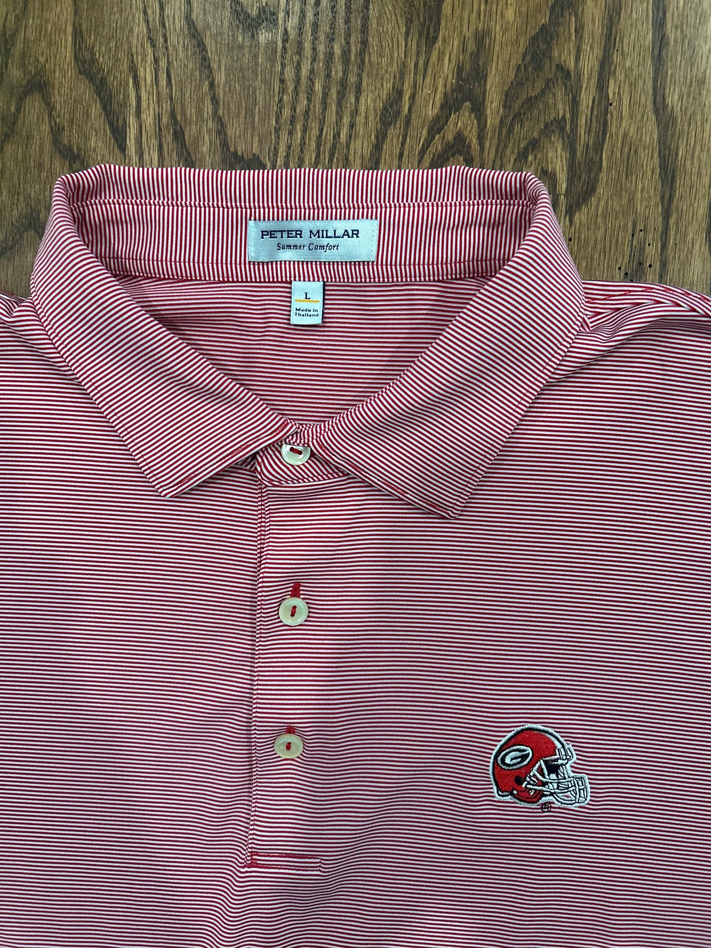 Men’s Large Peter Millar Georgia Bulldogs Polo