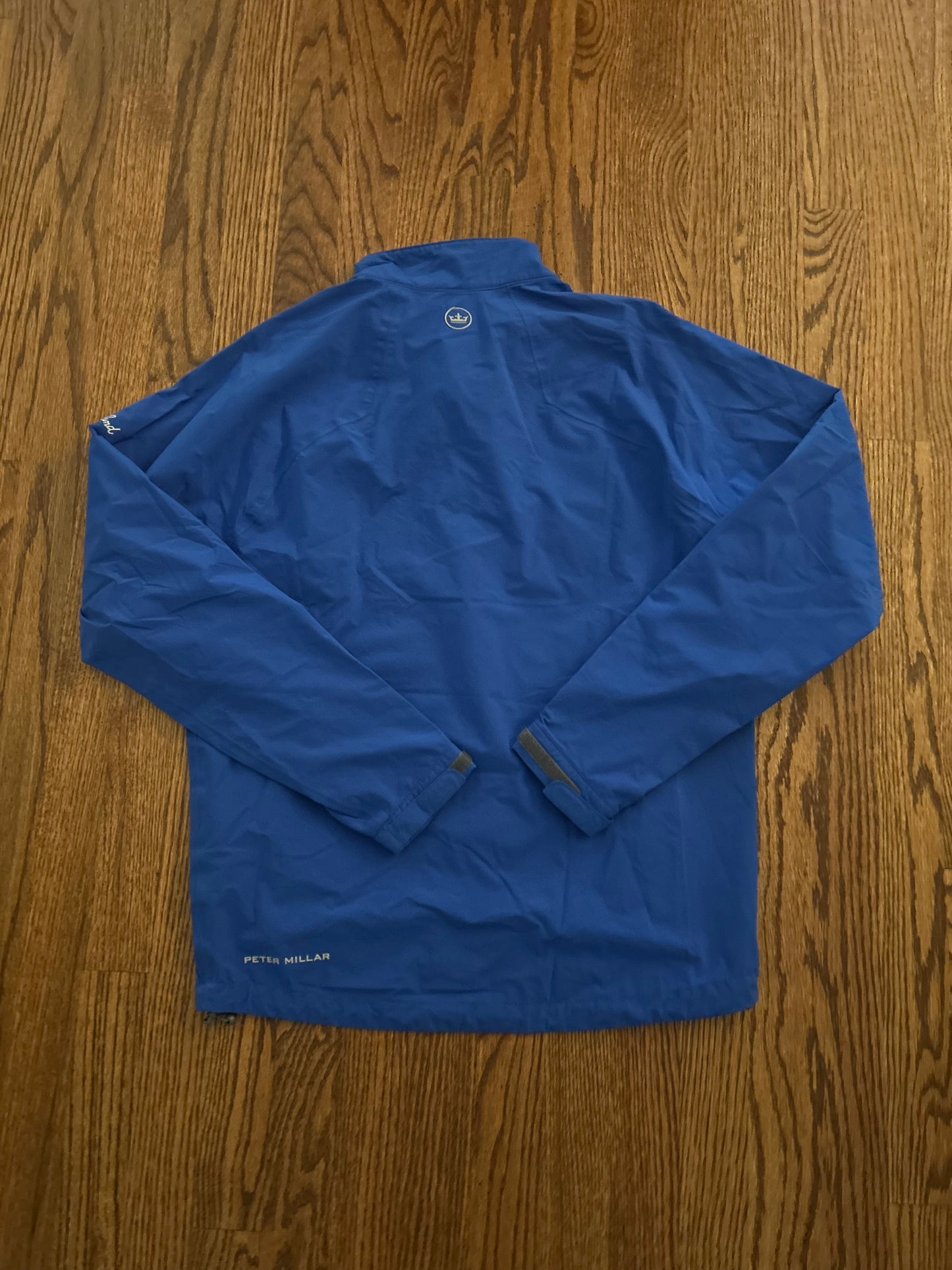 Men’s Small Peter Millar Sea Island Quarter Zip Rain Jacket