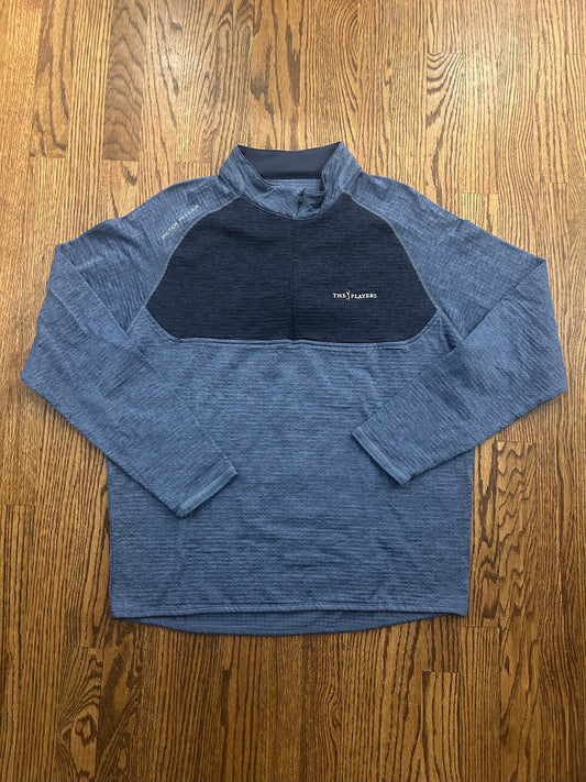 Men’s Large Blue Peter Millar The Players Championship Golf Quarter Zip