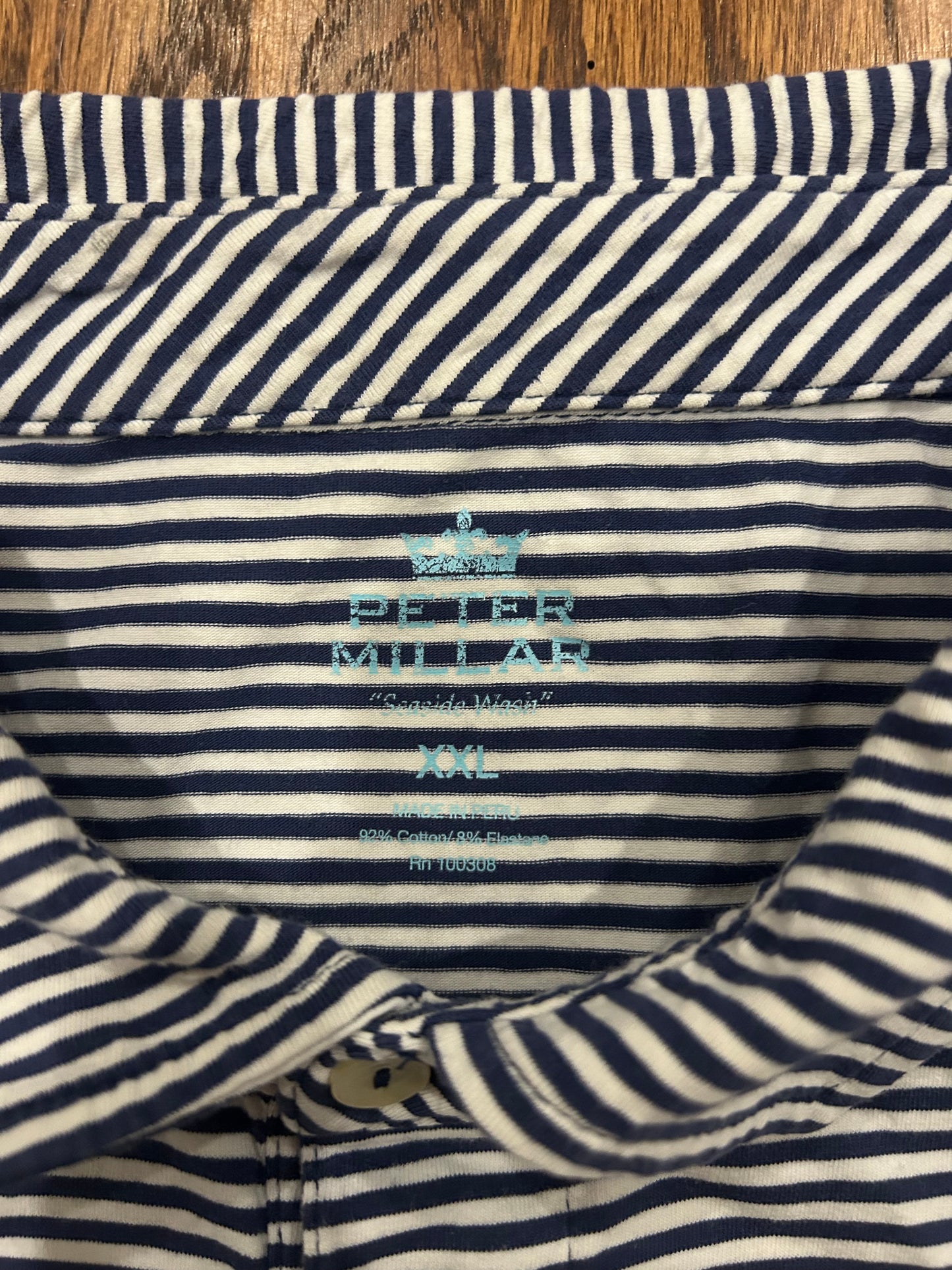 Men’s 2XL Peter Millar NFL Football Polo