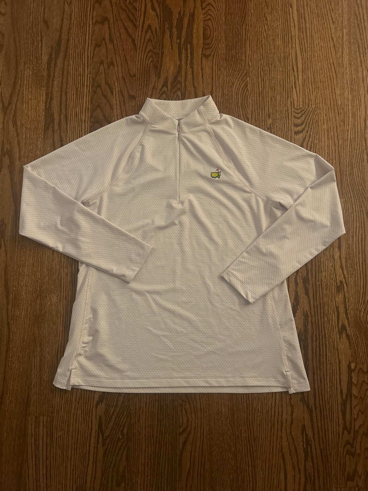 Women’s Large Masters Magnolia Lane Pink Azalea Augusta National Golf Club Performance Quarter Zip Pullover