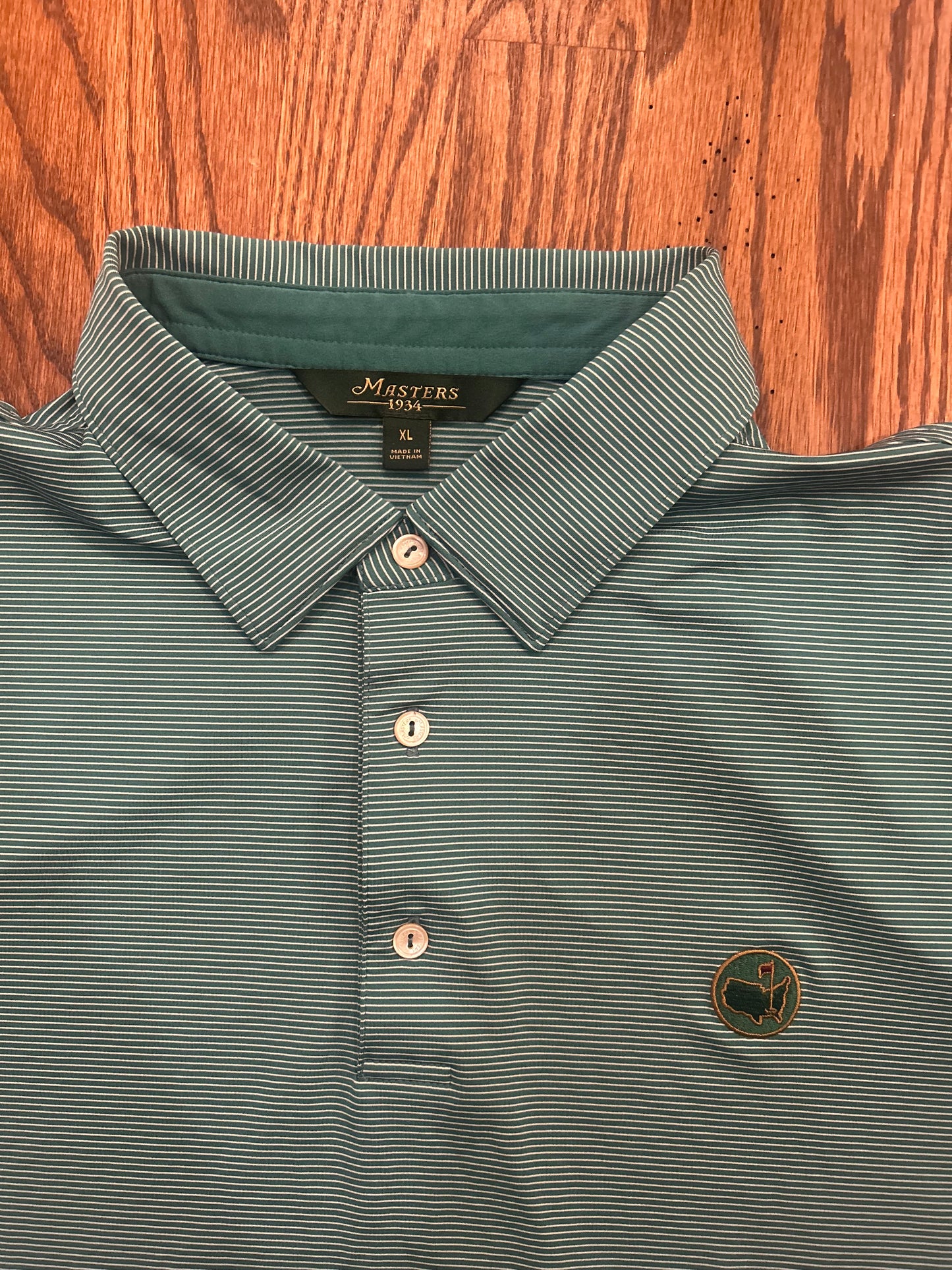 Men’s XL Masters 1934 Berckmans Place Augusta National Golf Club Exclusive Performance Polo Shirt