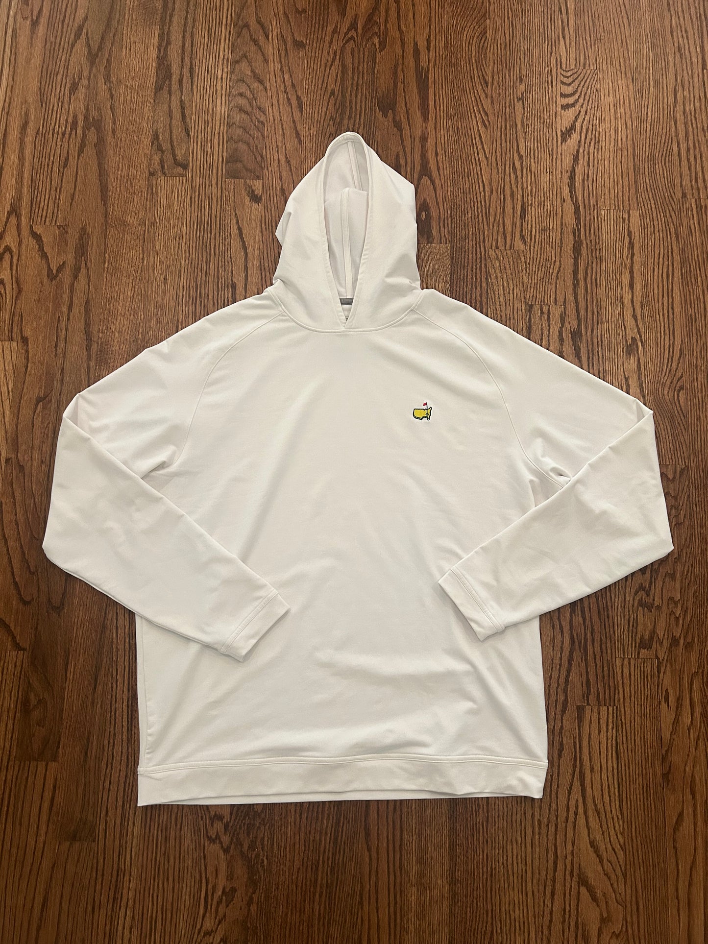 Men’s Large Masters Peter Millar White Hoodie
