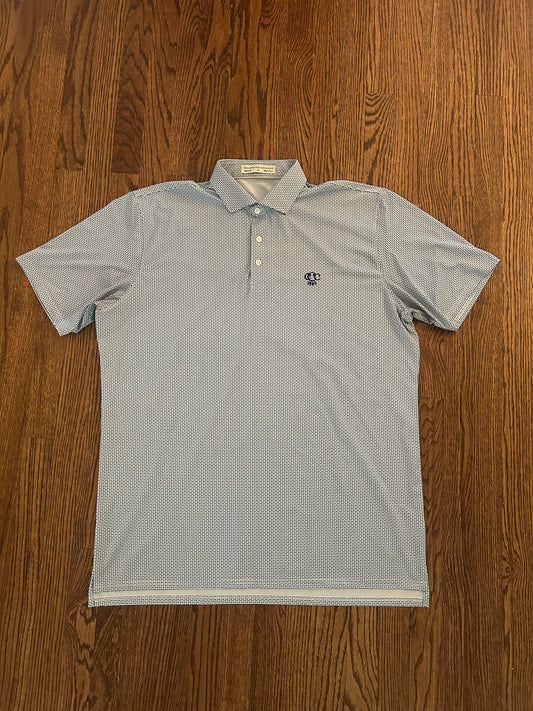 Men’s XL Holderness & Bourne Shootin Darts Graphic Performance Golf Polo PGA
