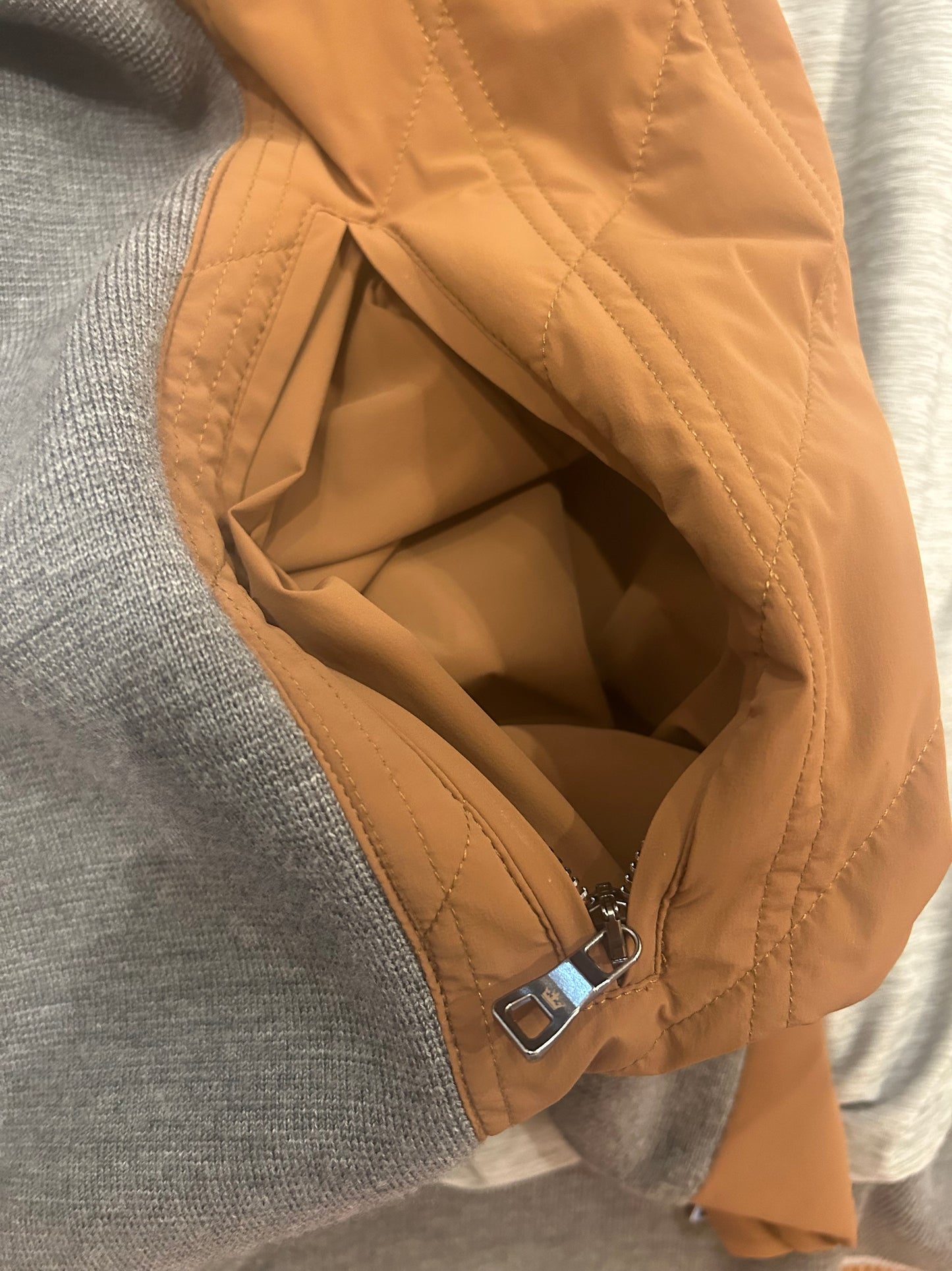 Men’s XL Peter Millar Quilted Full Zip Sweater Jacket