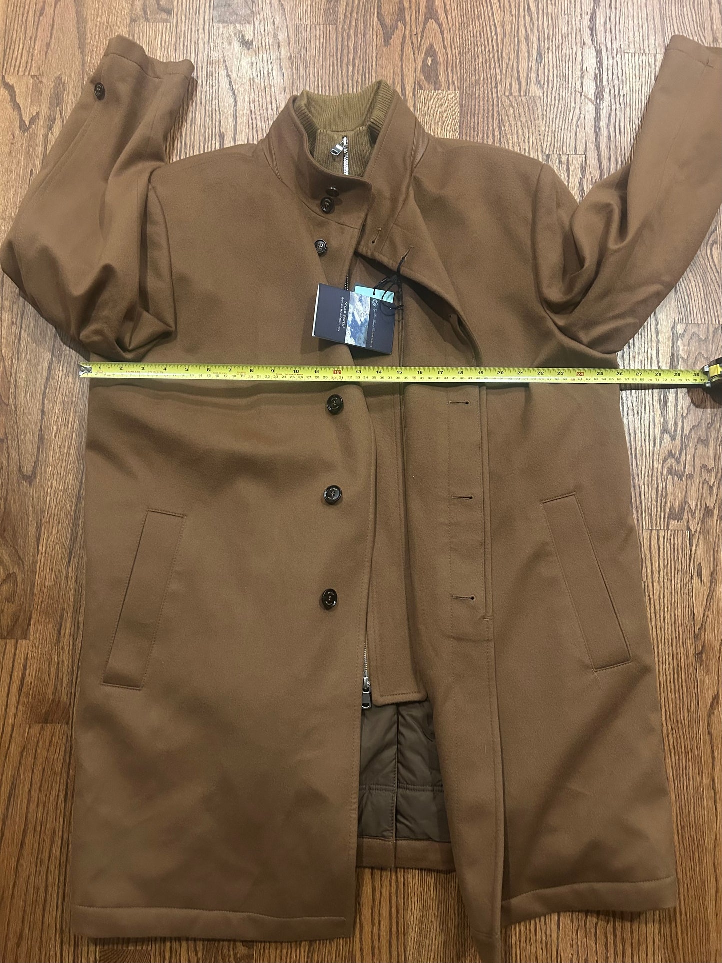 Men’s XL Peter Millar x Loro Piani Storm System Coat