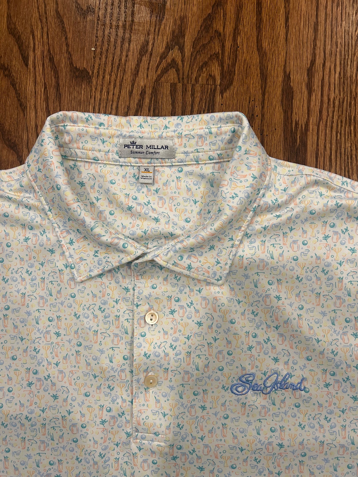 Men’s XL Peter Millar Kiawah Island Polo