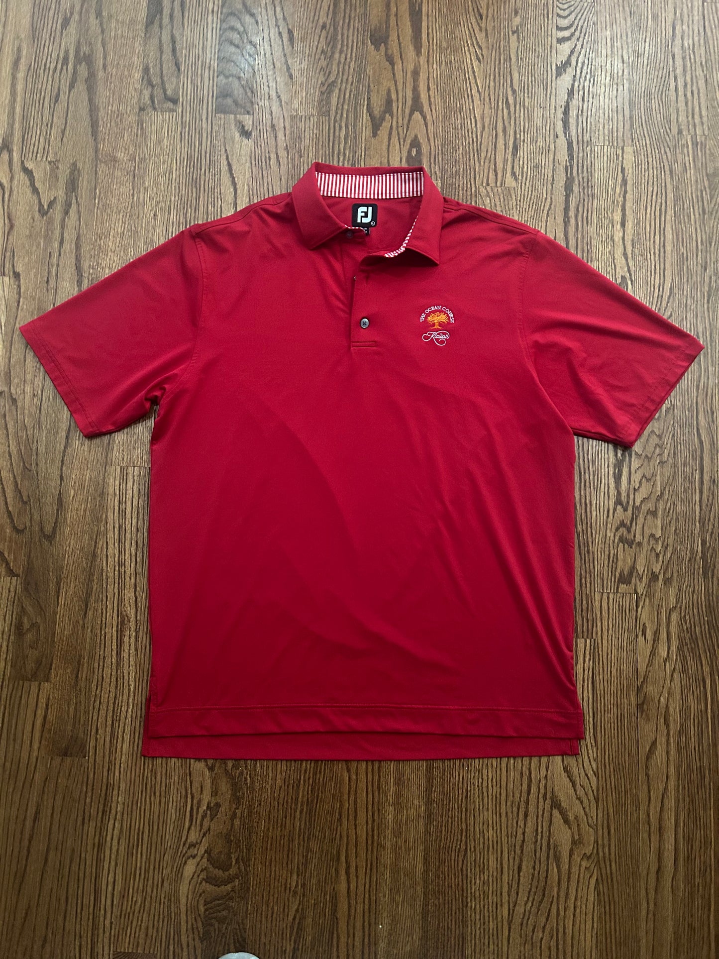Men’s Large FootJoy Kiawah Island Performance Golf Polo