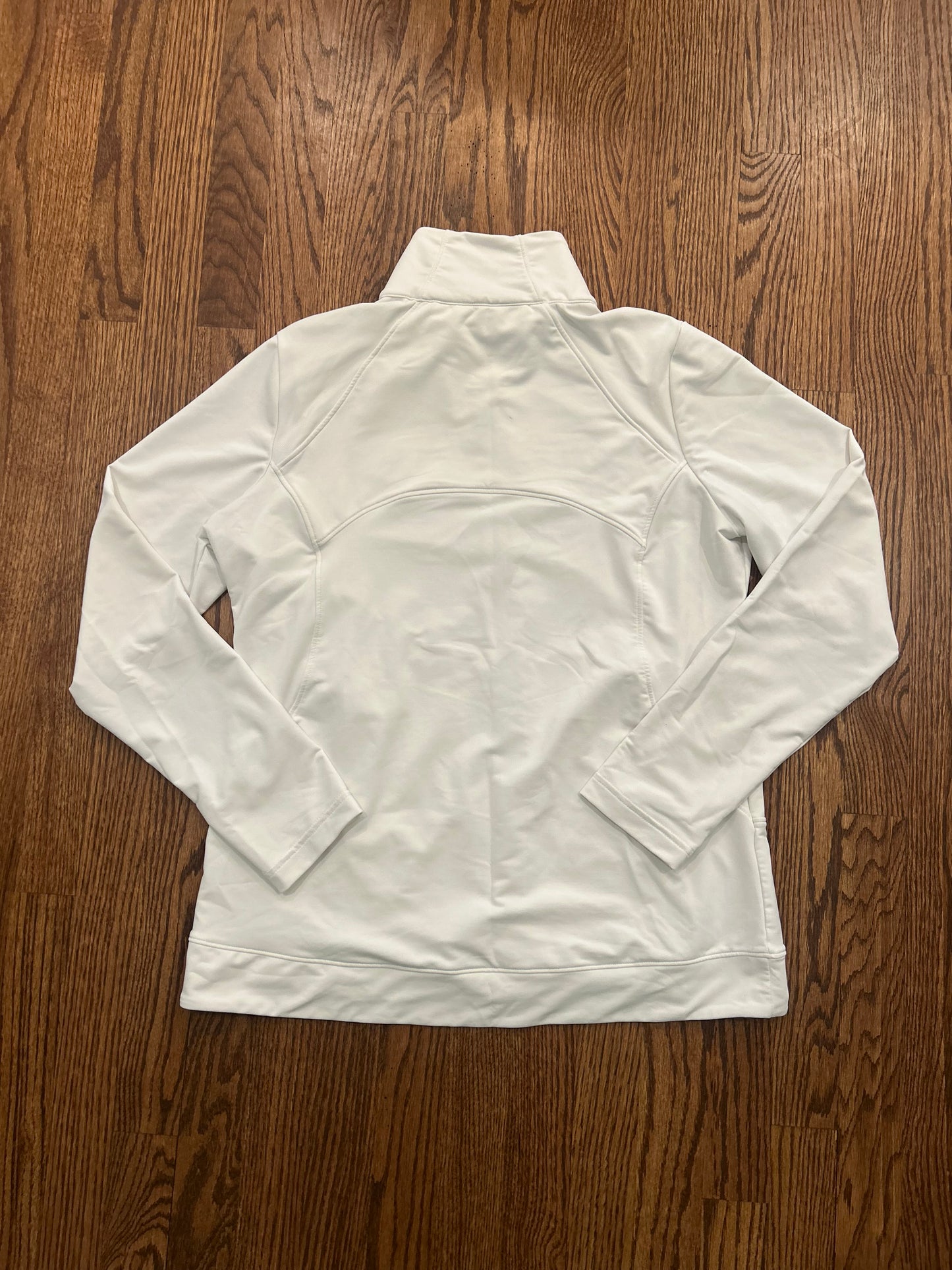 Women’s Large Masters Magnolia Lane White Full Zip Jacket