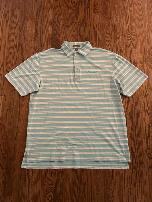 Men’s Large Peter Millar Sea Island Polo