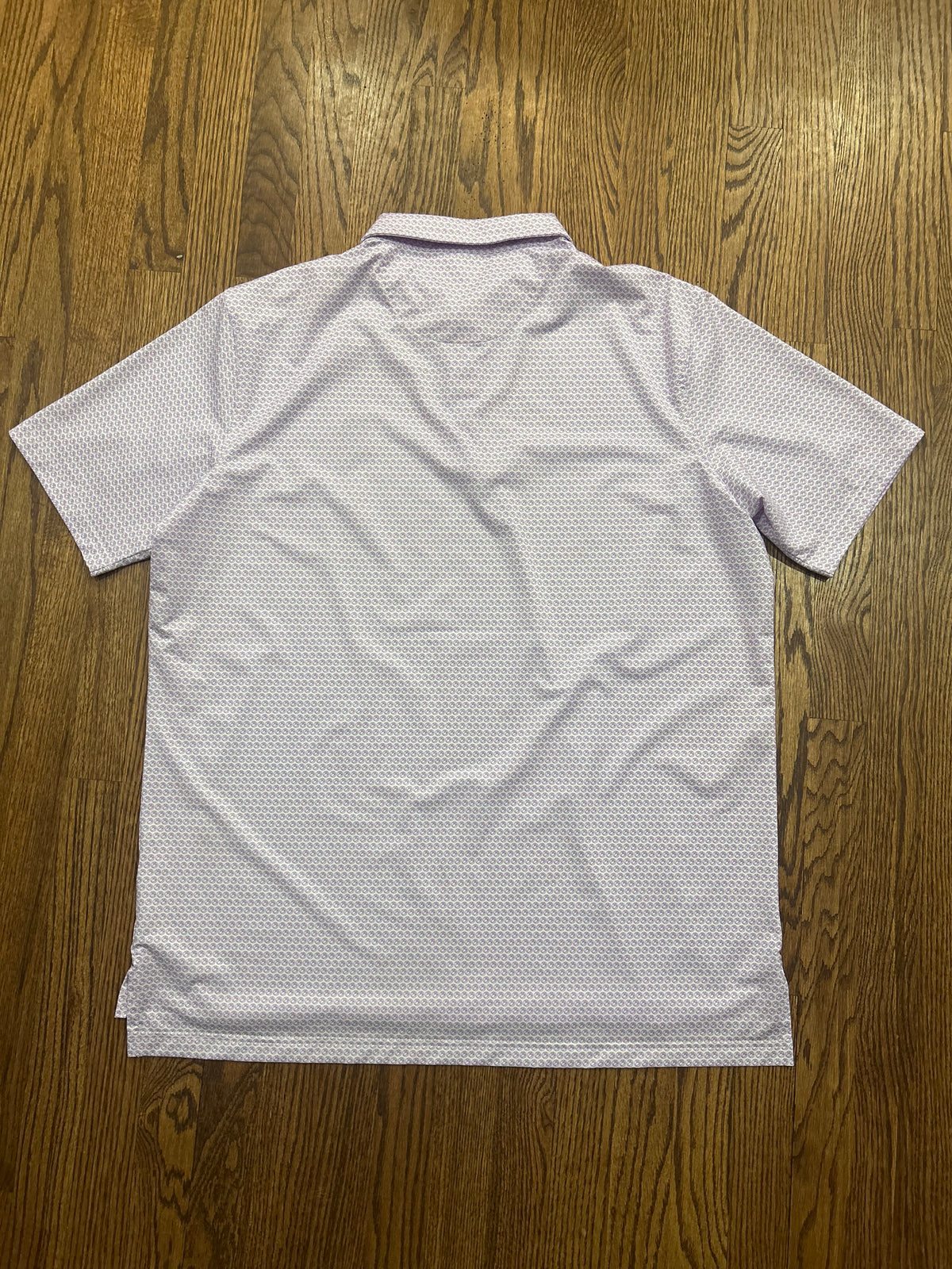 Men’s XL Masters Berckmans Place Purple AOP Golf Polo Augusta National