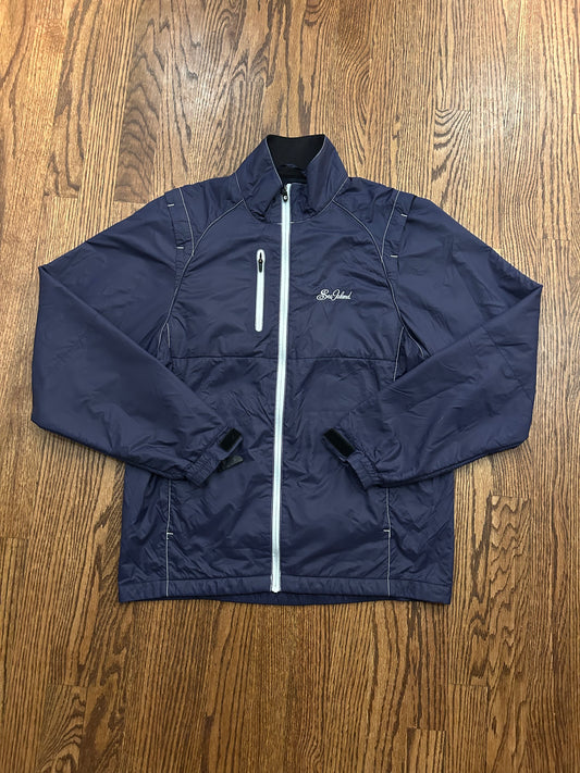 Men’s Small FootJoy Sea Island Insulated Blue Golf Rain Jacket
