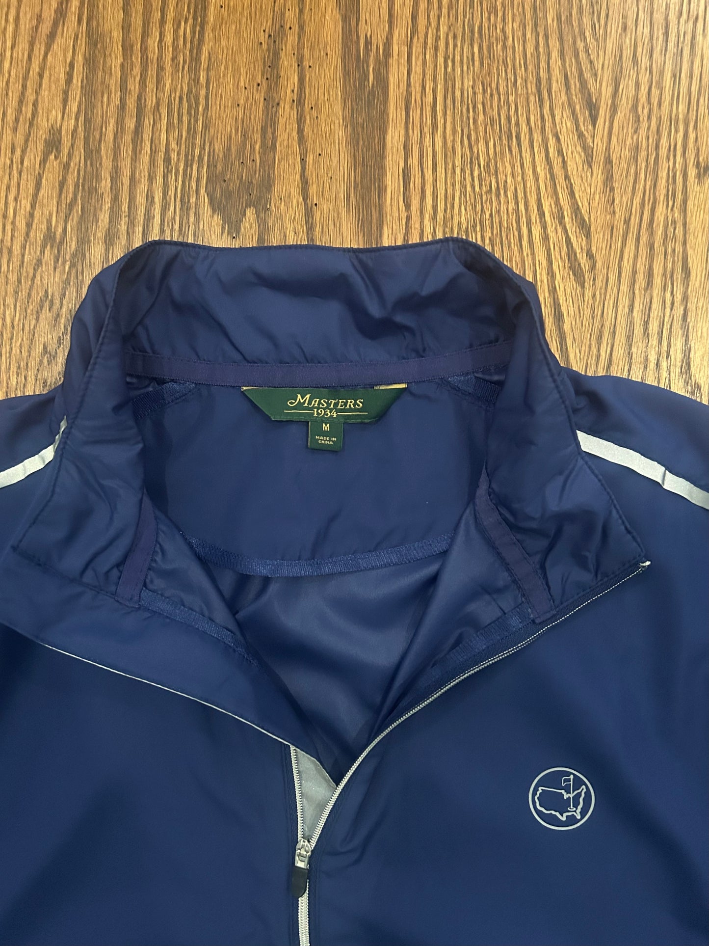 Men’s Medium Masters 1934 Berckmans Place Full Zip Windbreaker