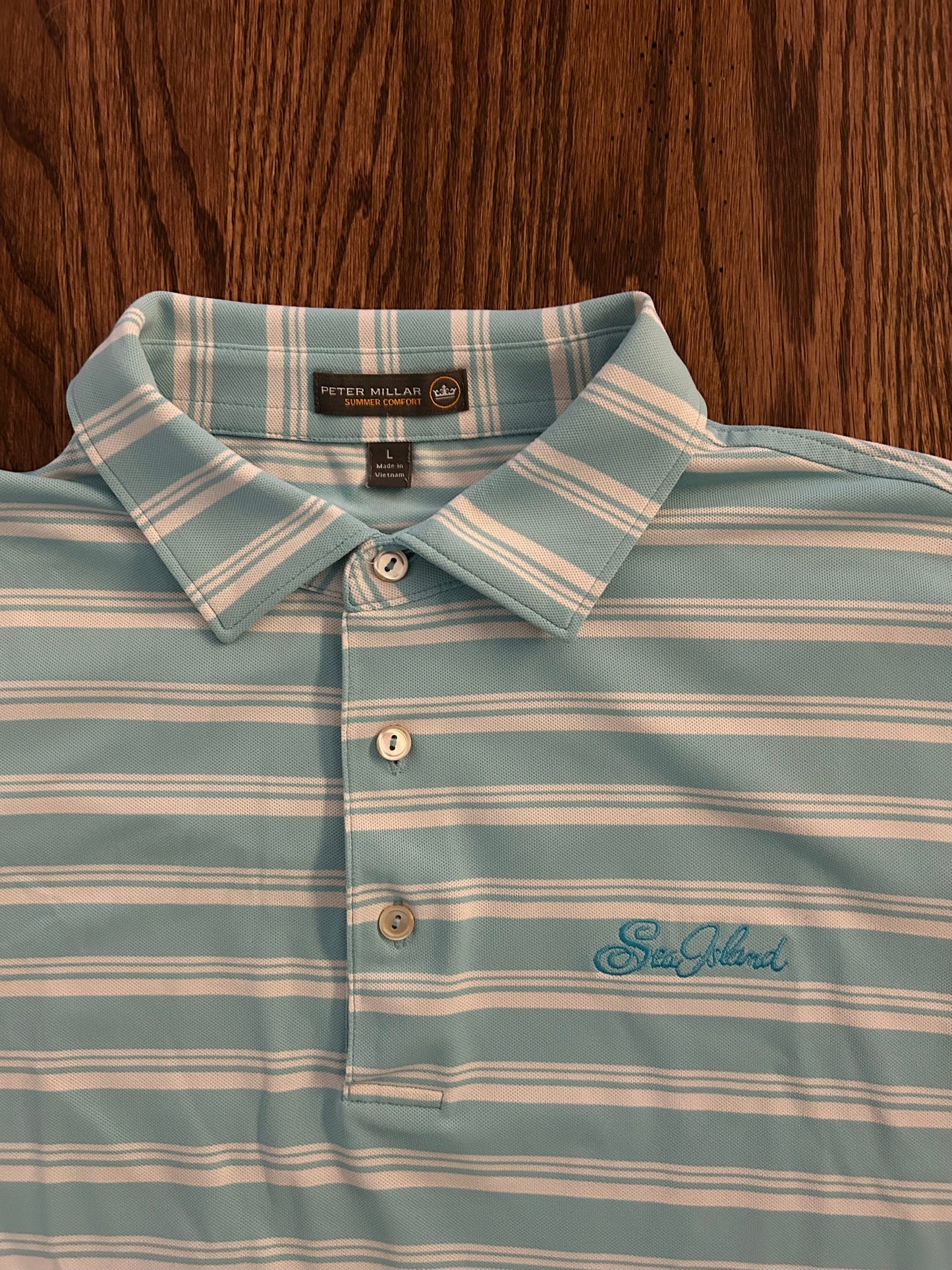 Men’s Large Peter Millar Sea Island Polo