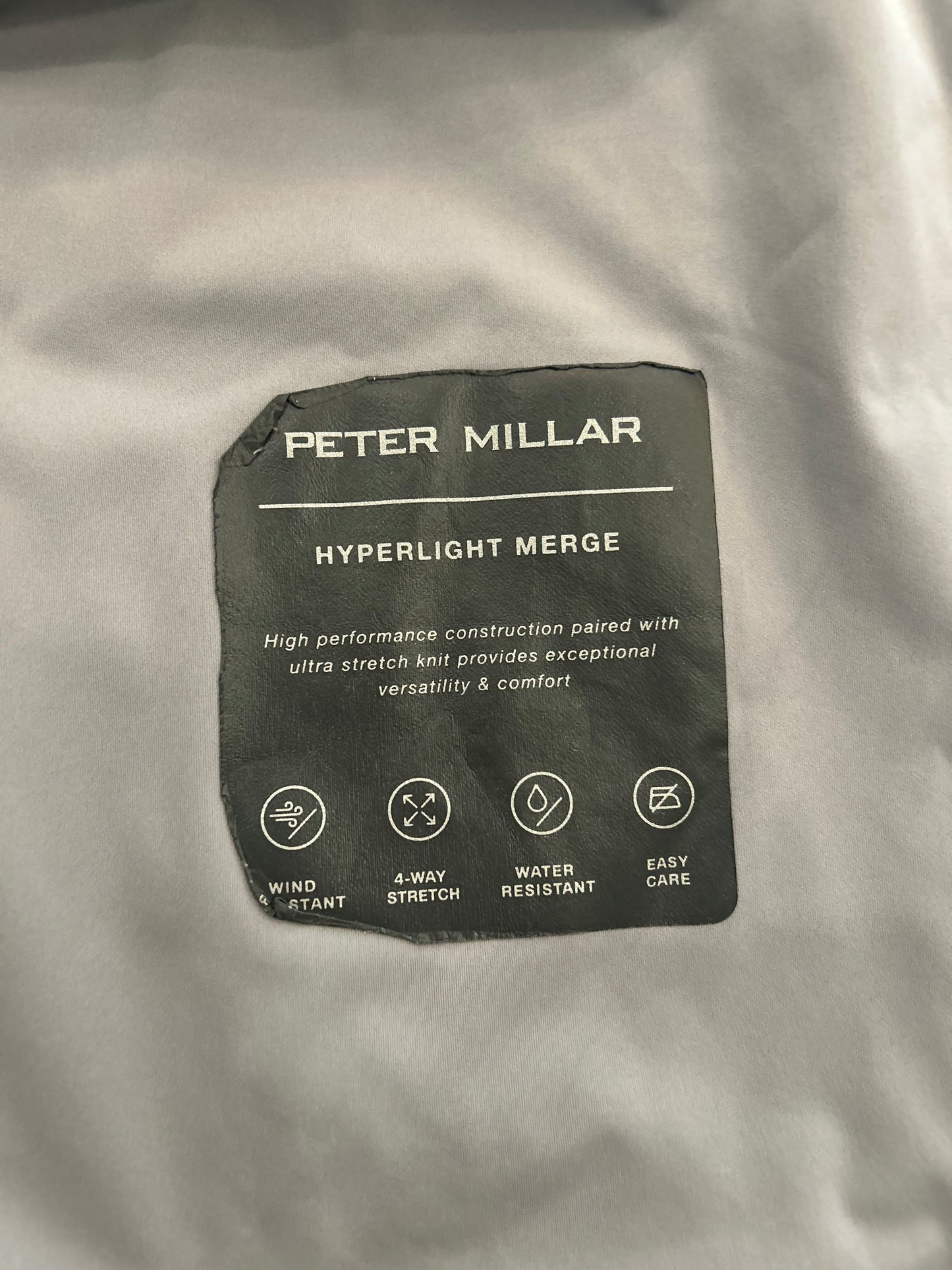Men’s XL Peter Millar Kiawah Island Full Zip Hybrid Jacket