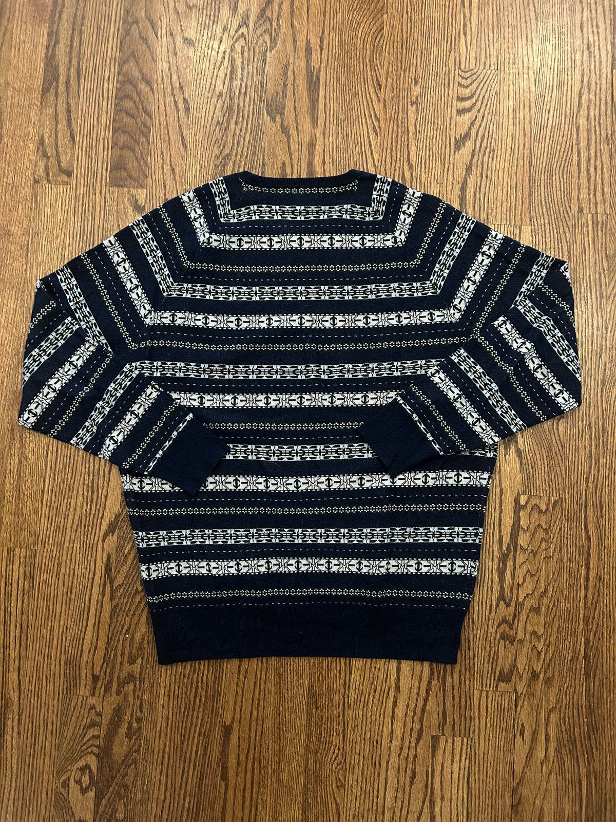Men’s Large Masters Peter Millar Fair Isle Italian Merino Wool Pullover Sweater