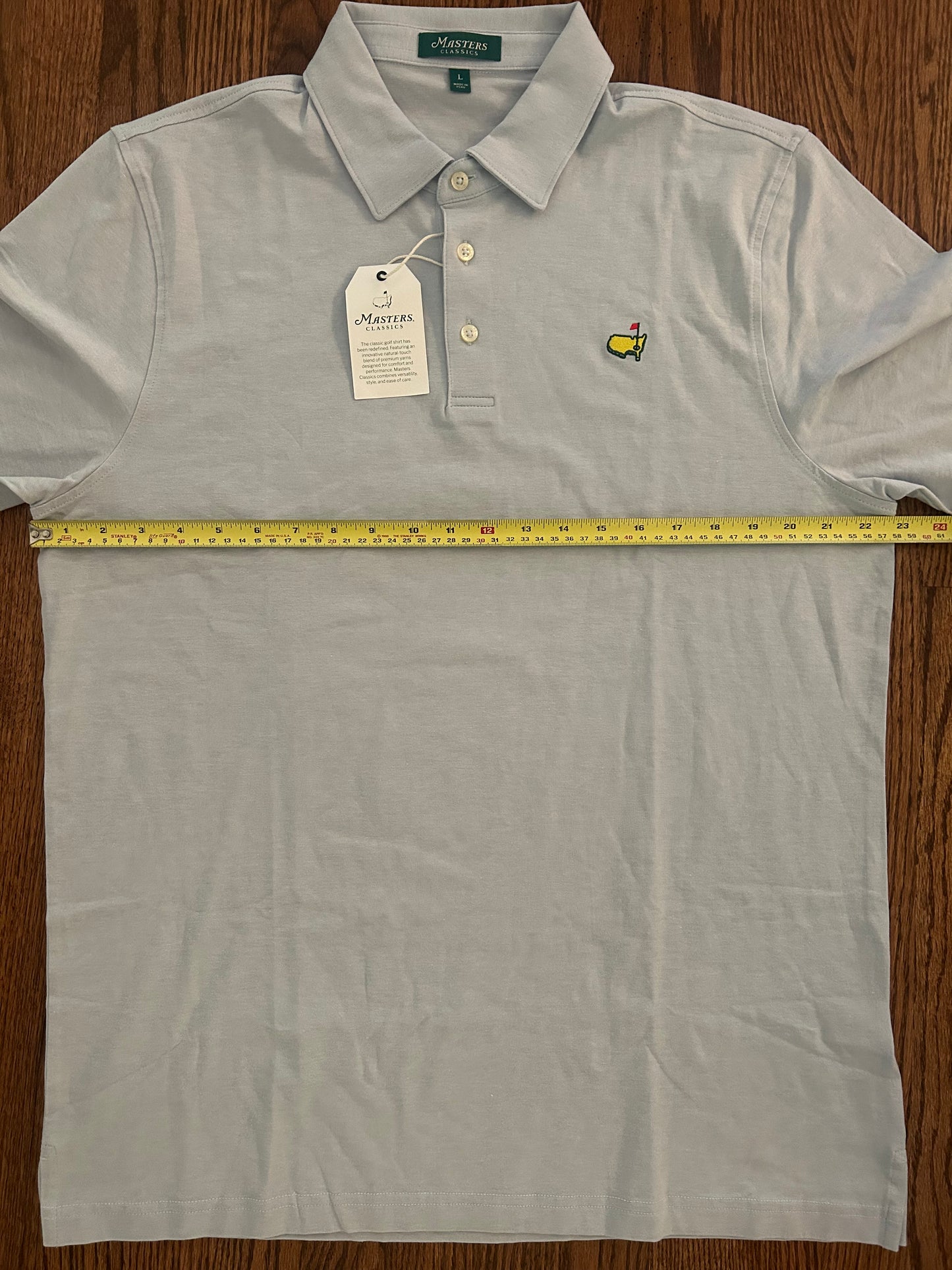 Men’s Large Masters Classics Performance Cotton Blend Polo