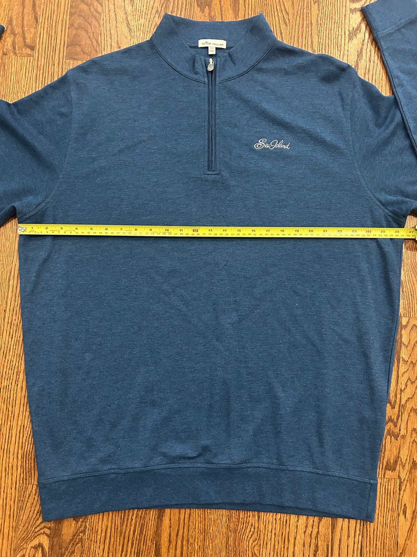Men’s 2XLT Peter Millar Sea Island Golf Quarter Zip Georgia