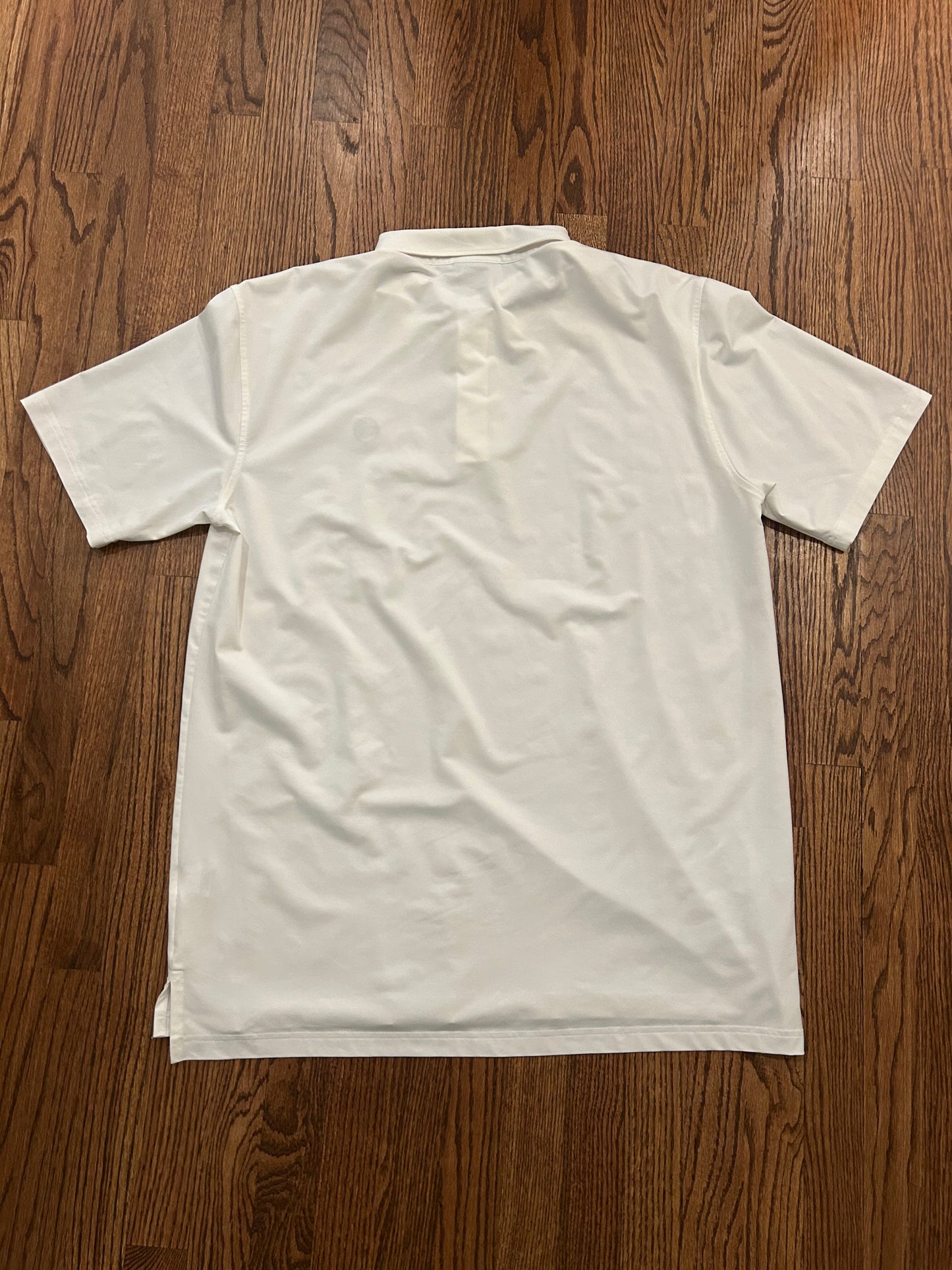 Men’s XL Masters 1934 Berckmans Place Performance Golf Polo White