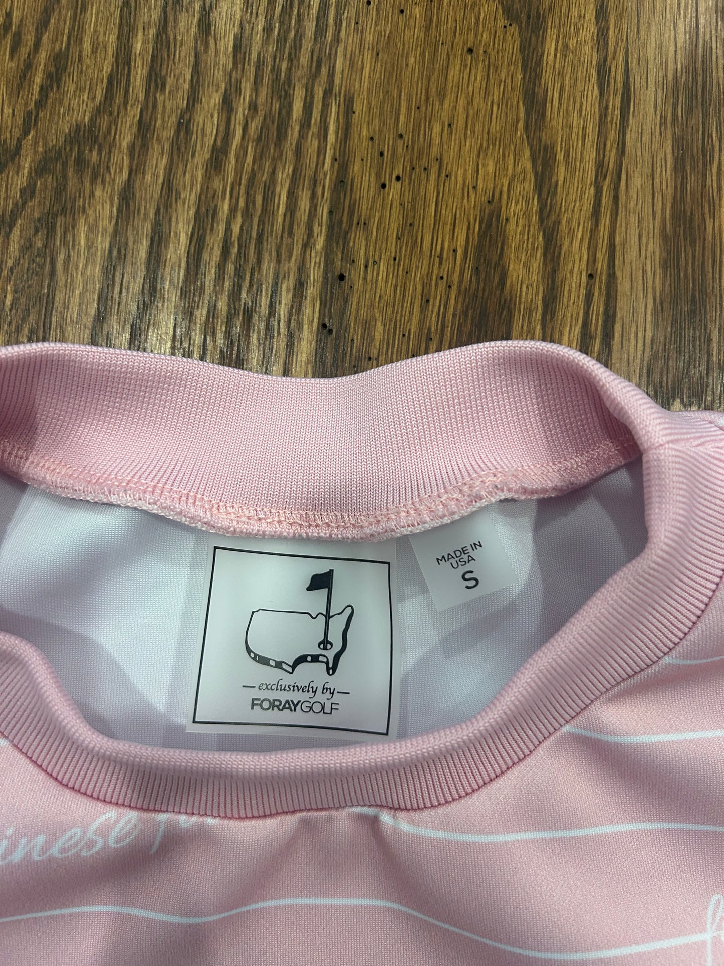 Women’s Small Foray Masters Pink Crewneck Pullover Sweatshirt