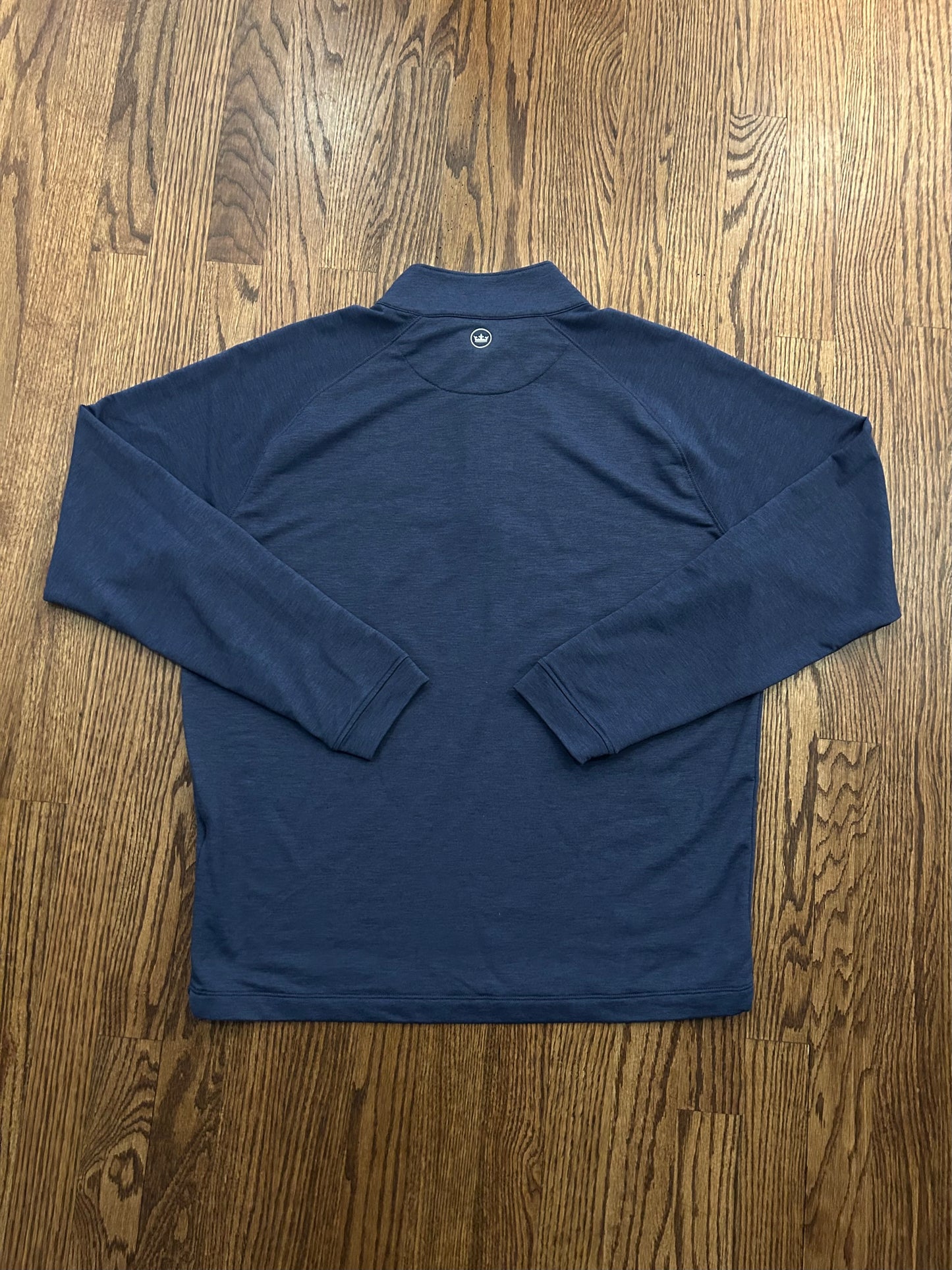 Men’s Medium Peter Millar TaylorMade Performance Golf Quarter Zip Pullover Navy