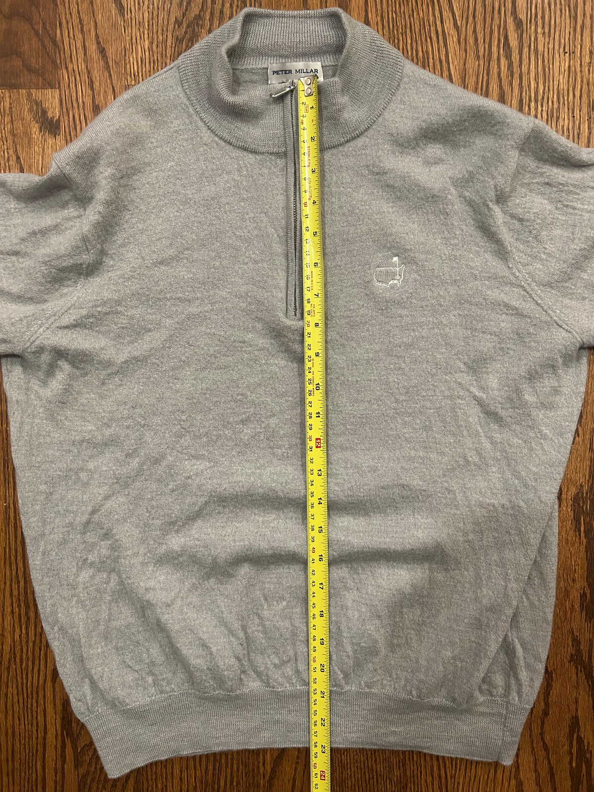 Women’s Large Masters Peter Millar Wool Quarter Zip Berckmans Augusta Members