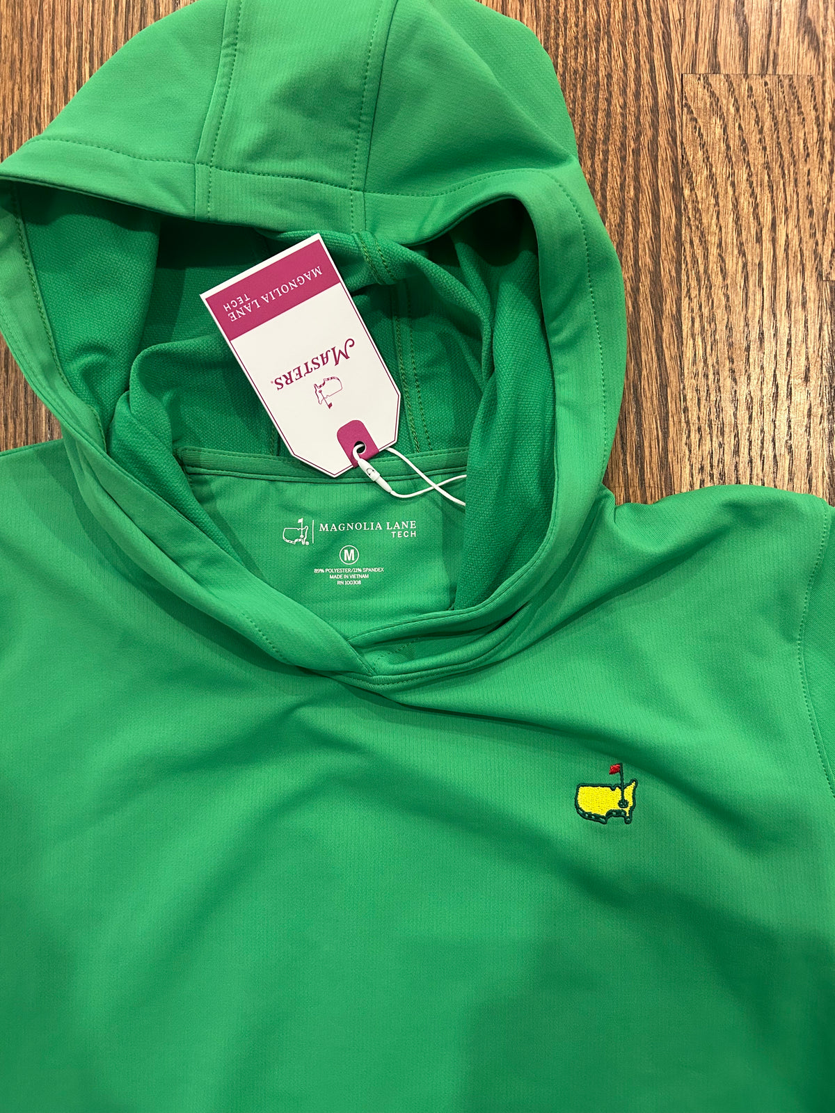 Women’s Medium Masters Magnolia Lane Green Pullover Golf Hoodie
