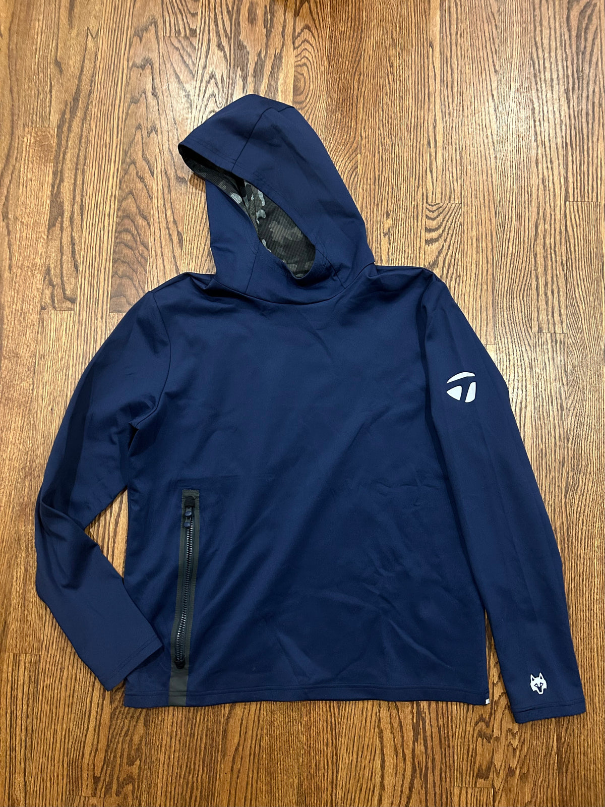 Men’s Large Greyson TaylorMade Golf Blue Hoodie Sweatshirt Pullover