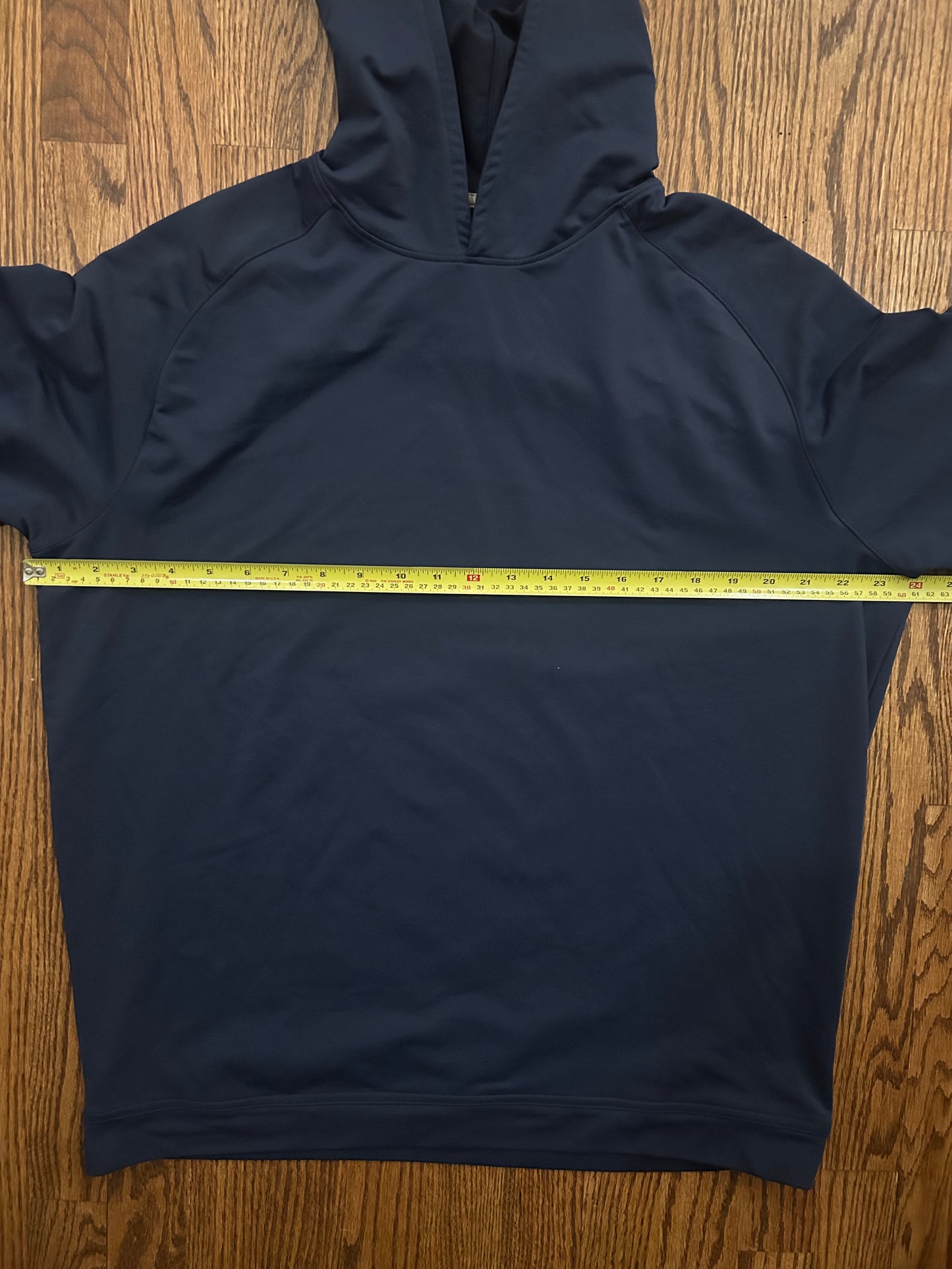 Men’s Large Peter Millar x TaylorMade Performance Golf Hoodie Navy Blue