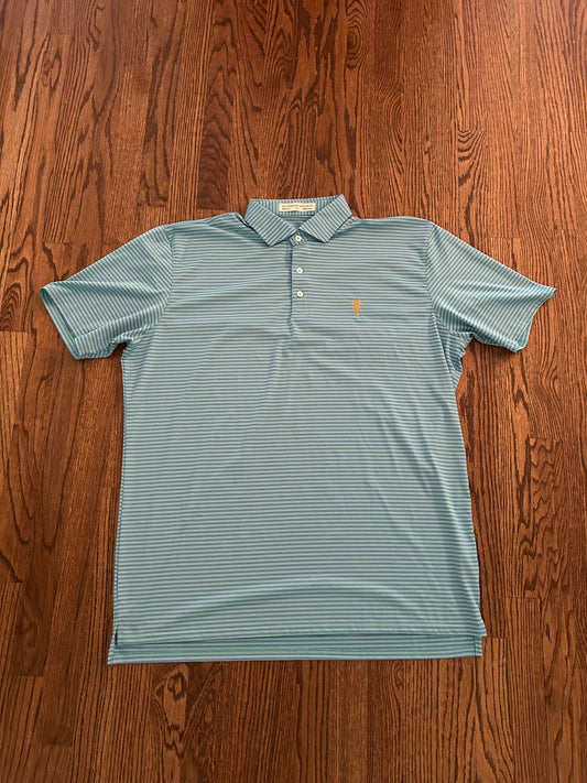 Men’s XL Holderness & Bourne Golf Polo Championship Trophy Logo