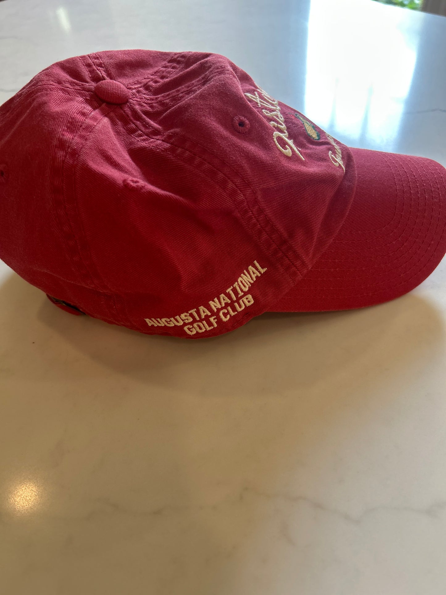 Ladies Red Masters 1934 Augusta National Golf Club Hat Cap
