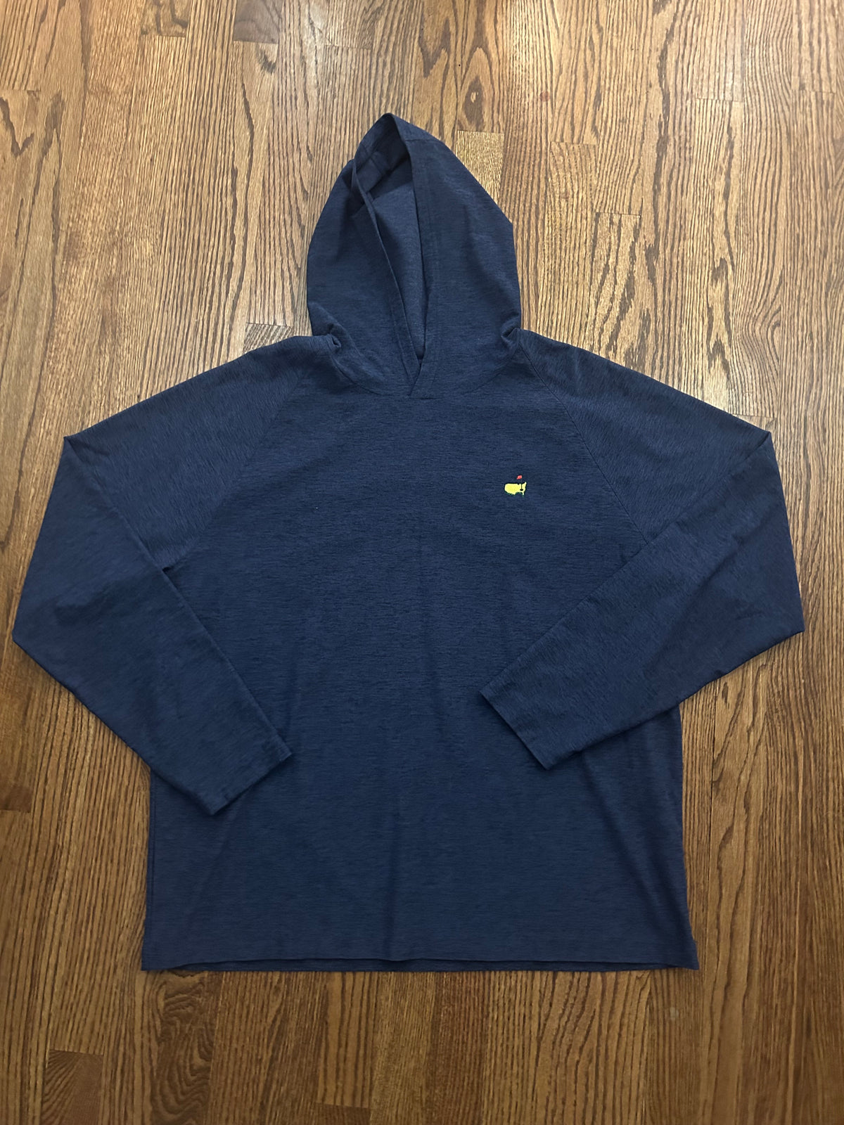 Men’s Large Masters Tech Navy Performance Golf Pullover Hoodie