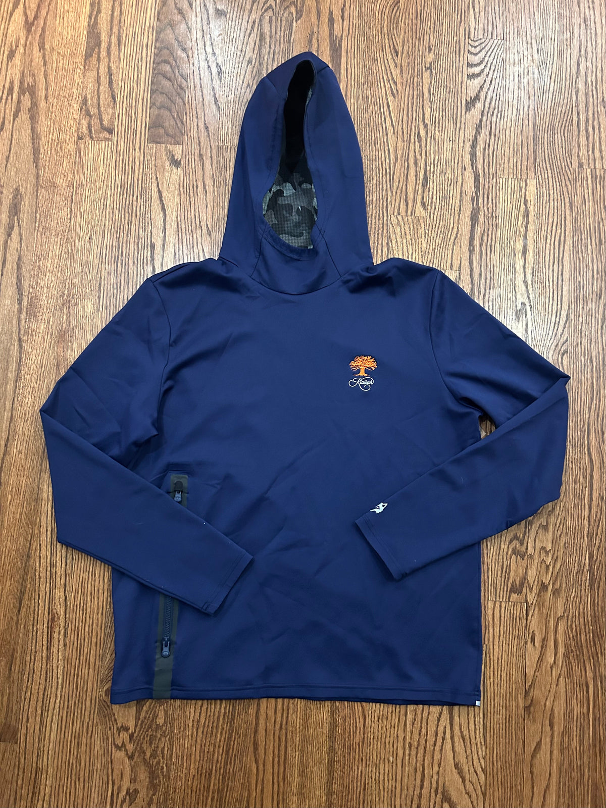 Men’s Large Greyson Kiawah Ocean Course Navy Performance Golf Hoodie