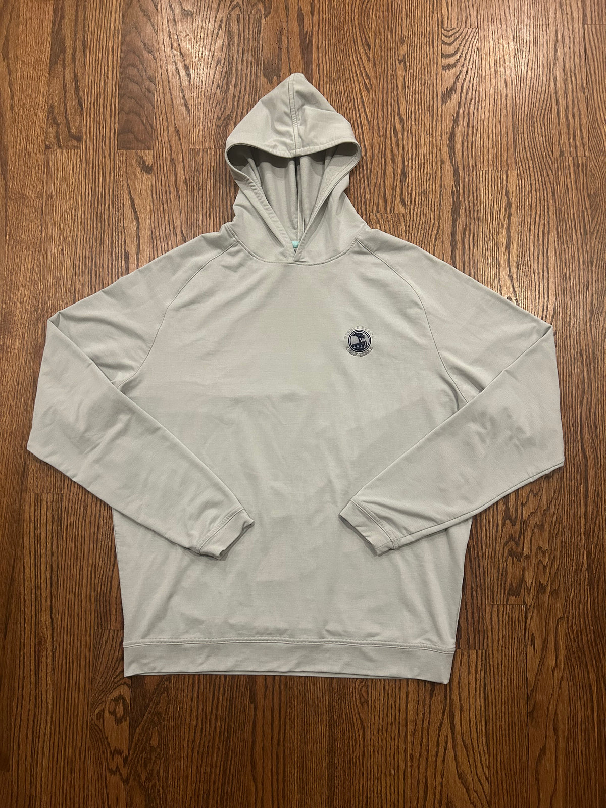 Men’s Medium Peter Millar Pebble Beach Golf Links Performance Hoodie Pullover